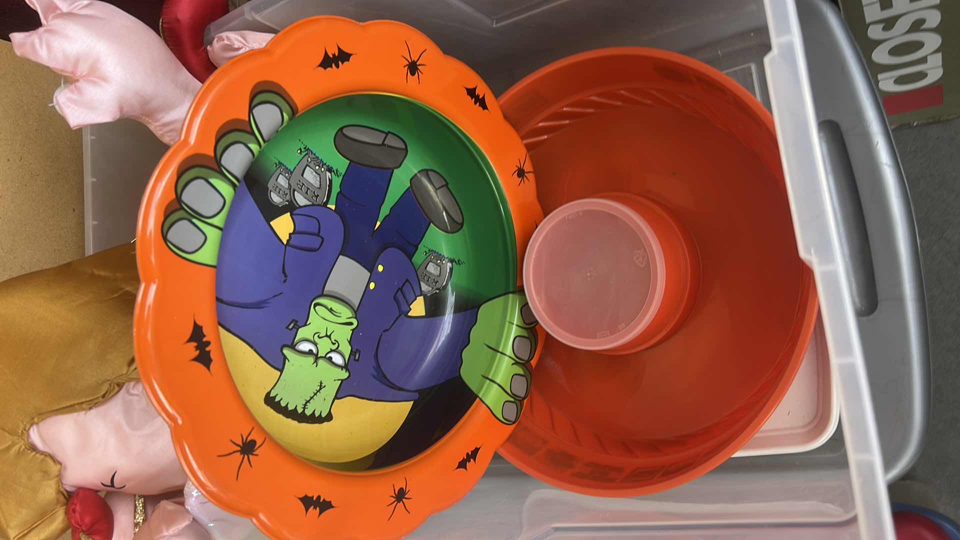 Photo 1 of BOX OF HOLIDAY DECOR