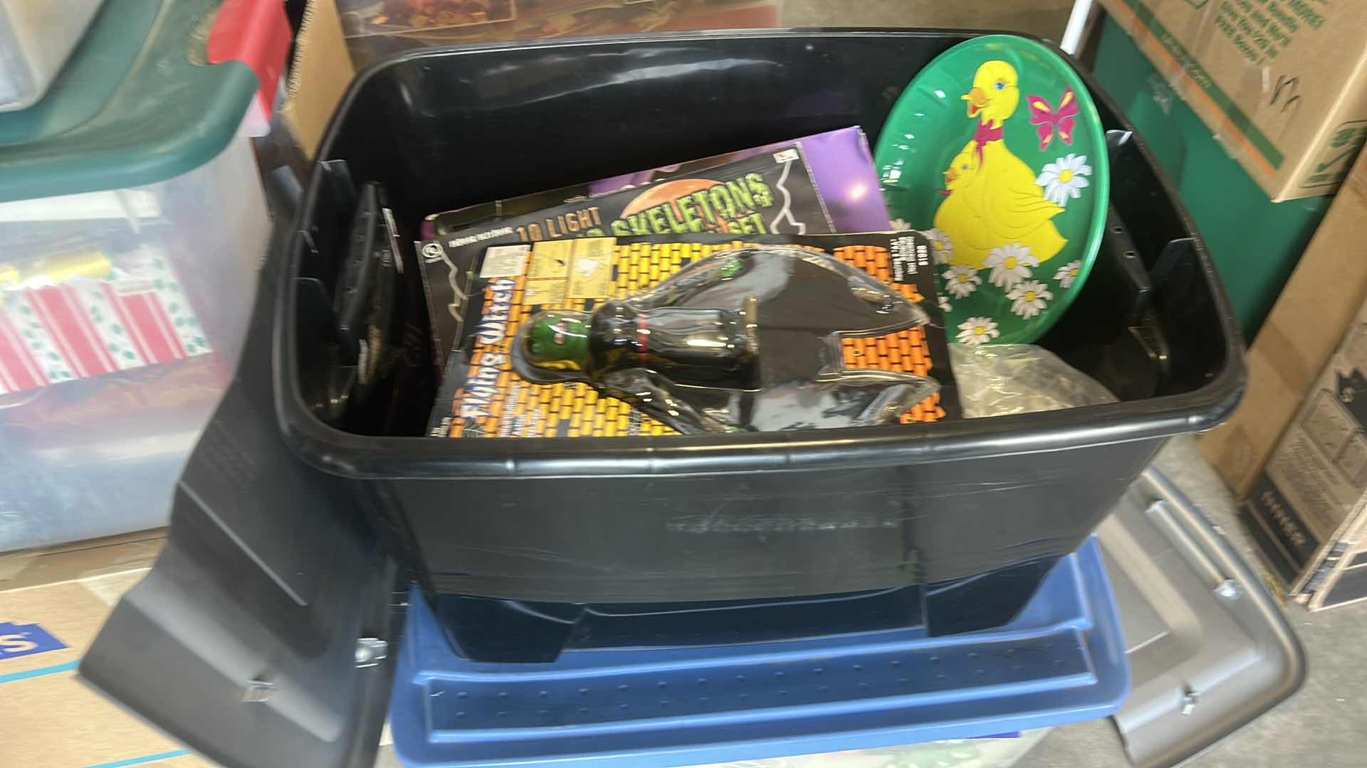 Photo 1 of BOX OF HOLIDAY DECOR