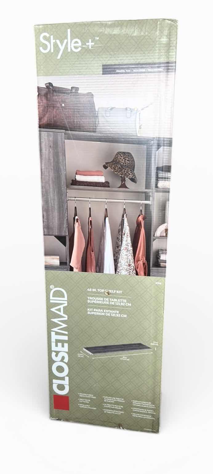 Photo 1 of NEW CLOSETMAID 48” TOP SHELF KIT