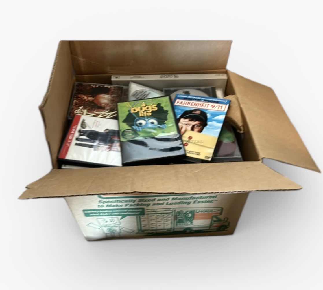 Photo 1 of BOX FULL OF DVD’s
