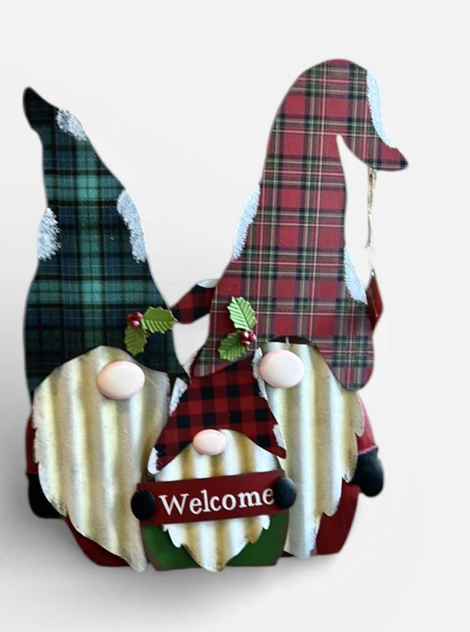 Photo 1 of METAL CHRISTMAS KNOMES OUTDOOR DECOR