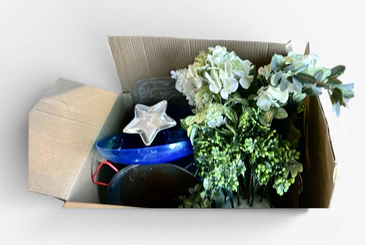 Photo 1 of BOX OF HOME DECOR