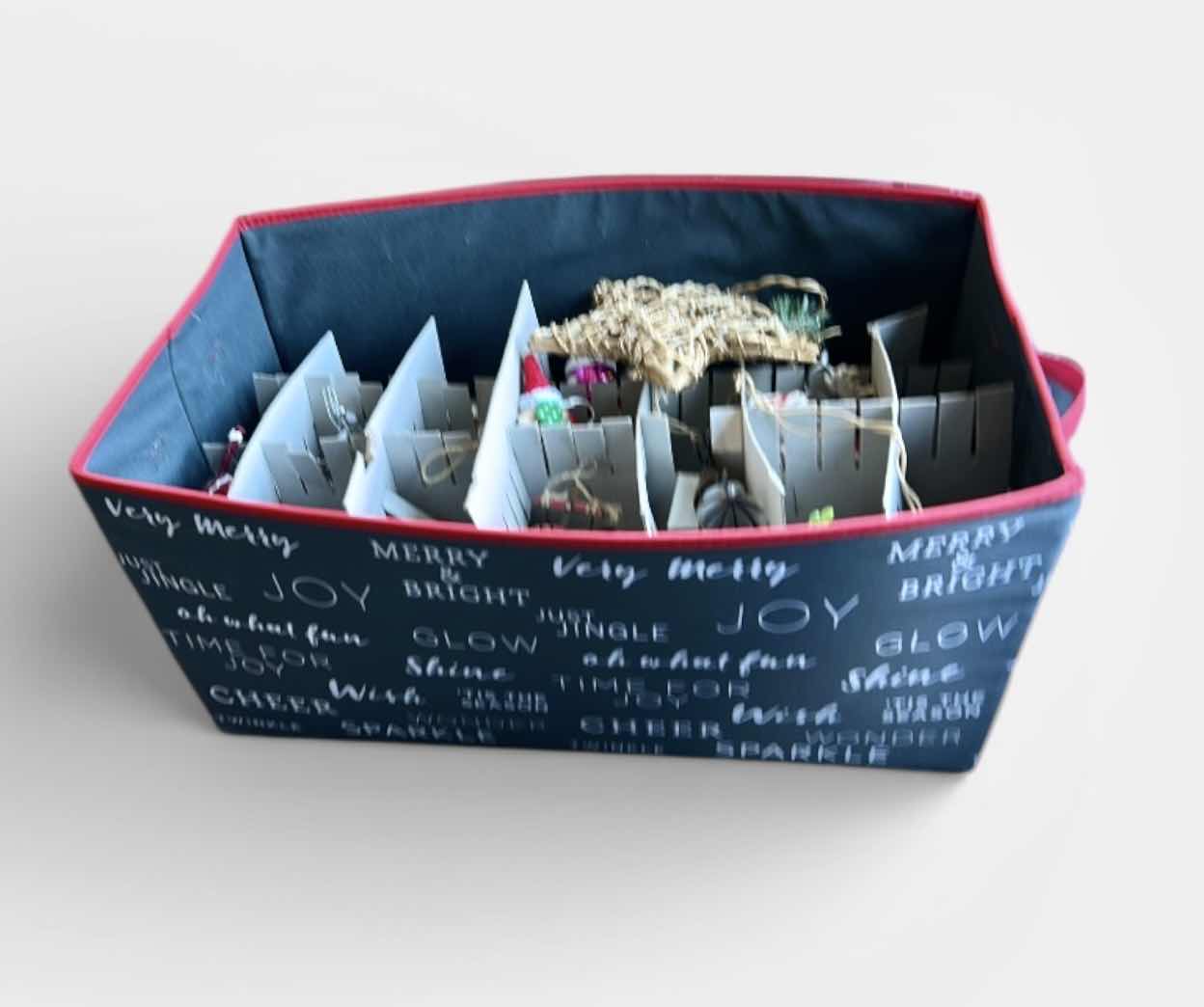 Photo 1 of BOX OF HOLIDAY DECORATIONS