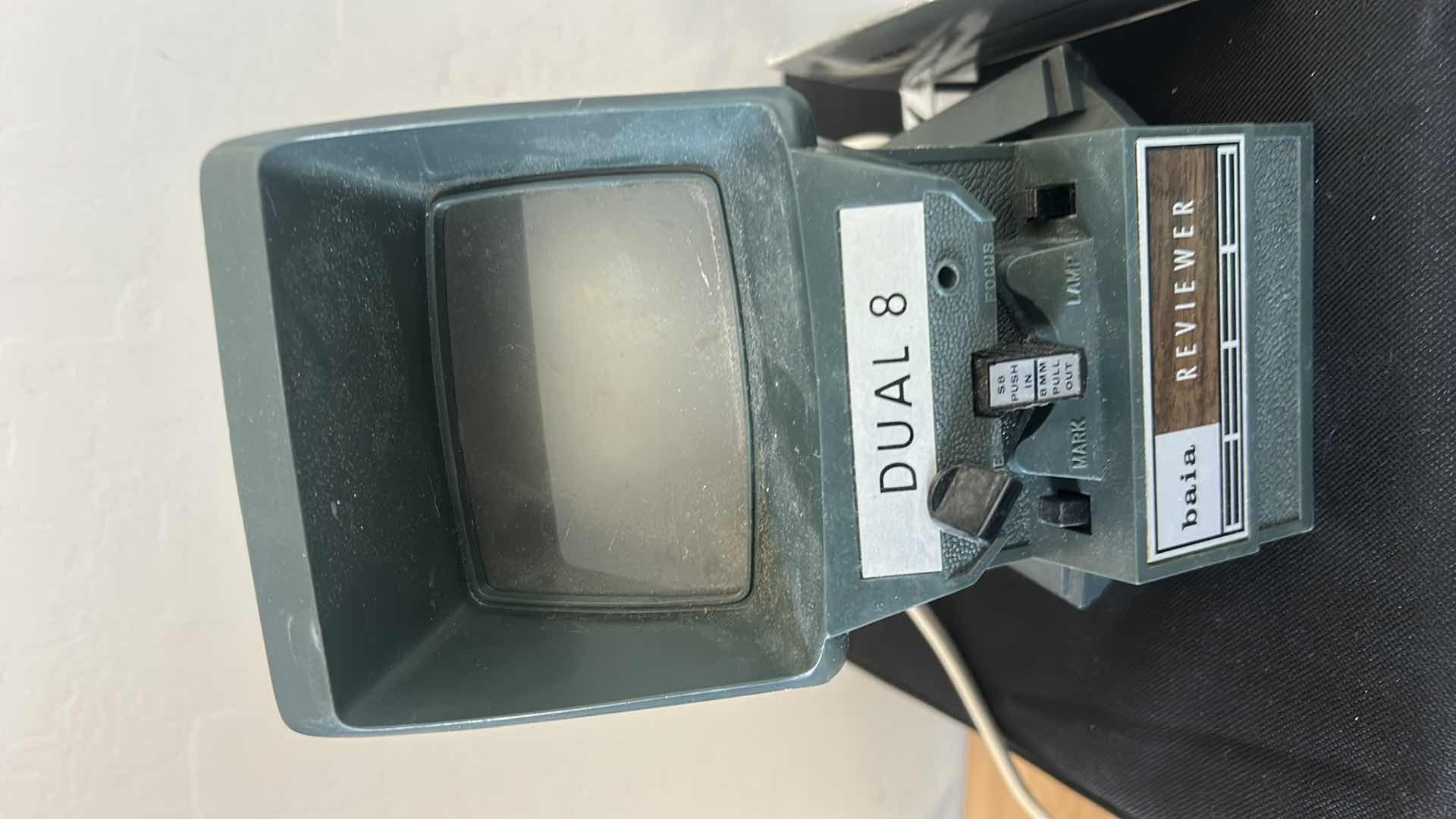 Photo 1 of BAIA DUAL 8 FILM EDITOR AND A BOXED CRESSI DIVING MASK.