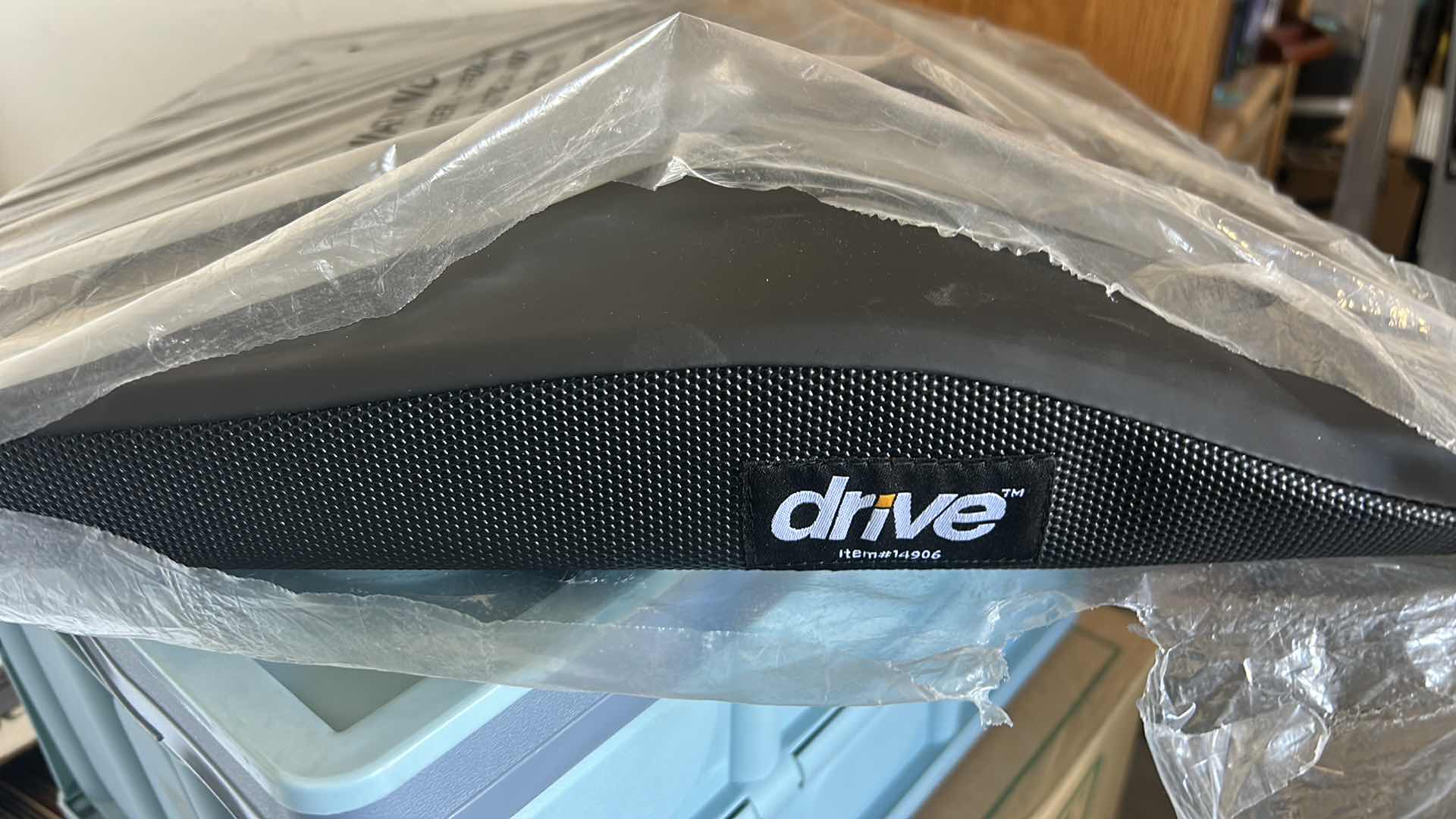 Photo 1 of NEW DRIVE MEDICAL GENERAL USE EXTREME COMFORT WHEELCHAIR BACK CUSHION WITH LUMBAR SUPPORT.