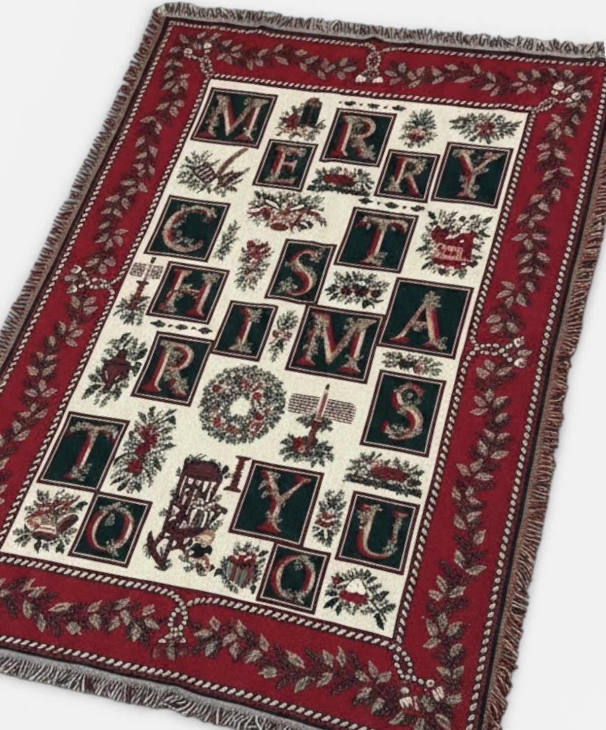 Photo 1 of CHRISTMAS THROW BLANKET