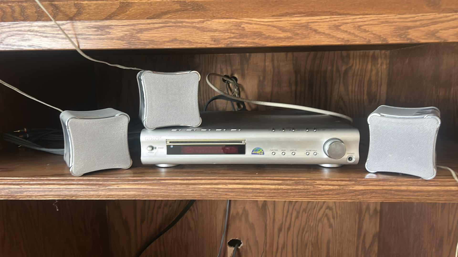 Photo 1 of SONY COMPACT STEREO SYSTEM WITH MAIN UNIT AND MATCHING SPEAKERS. I