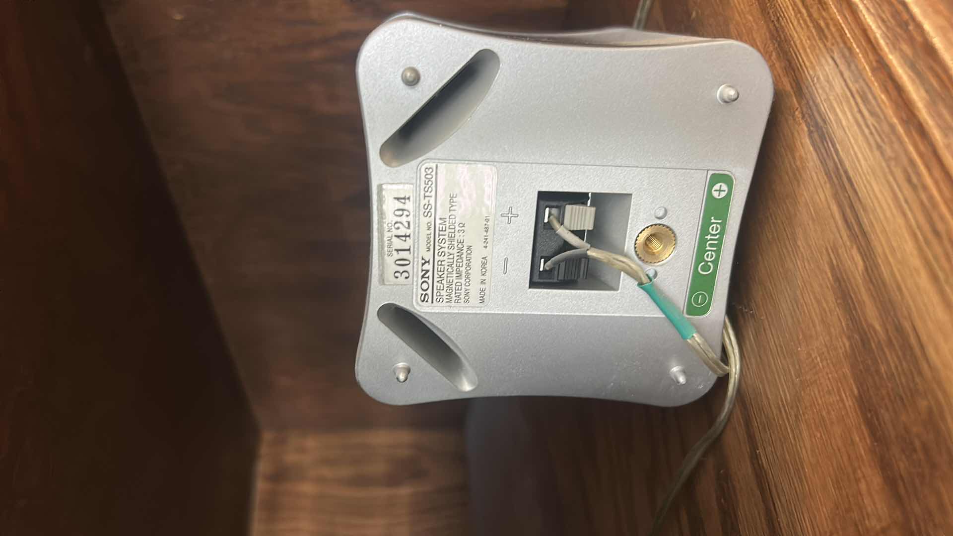 Photo 1 of SONY COMPACT STEREO SYSTEM WITH MAIN UNIT AND MATCHING SPEAKERS. I