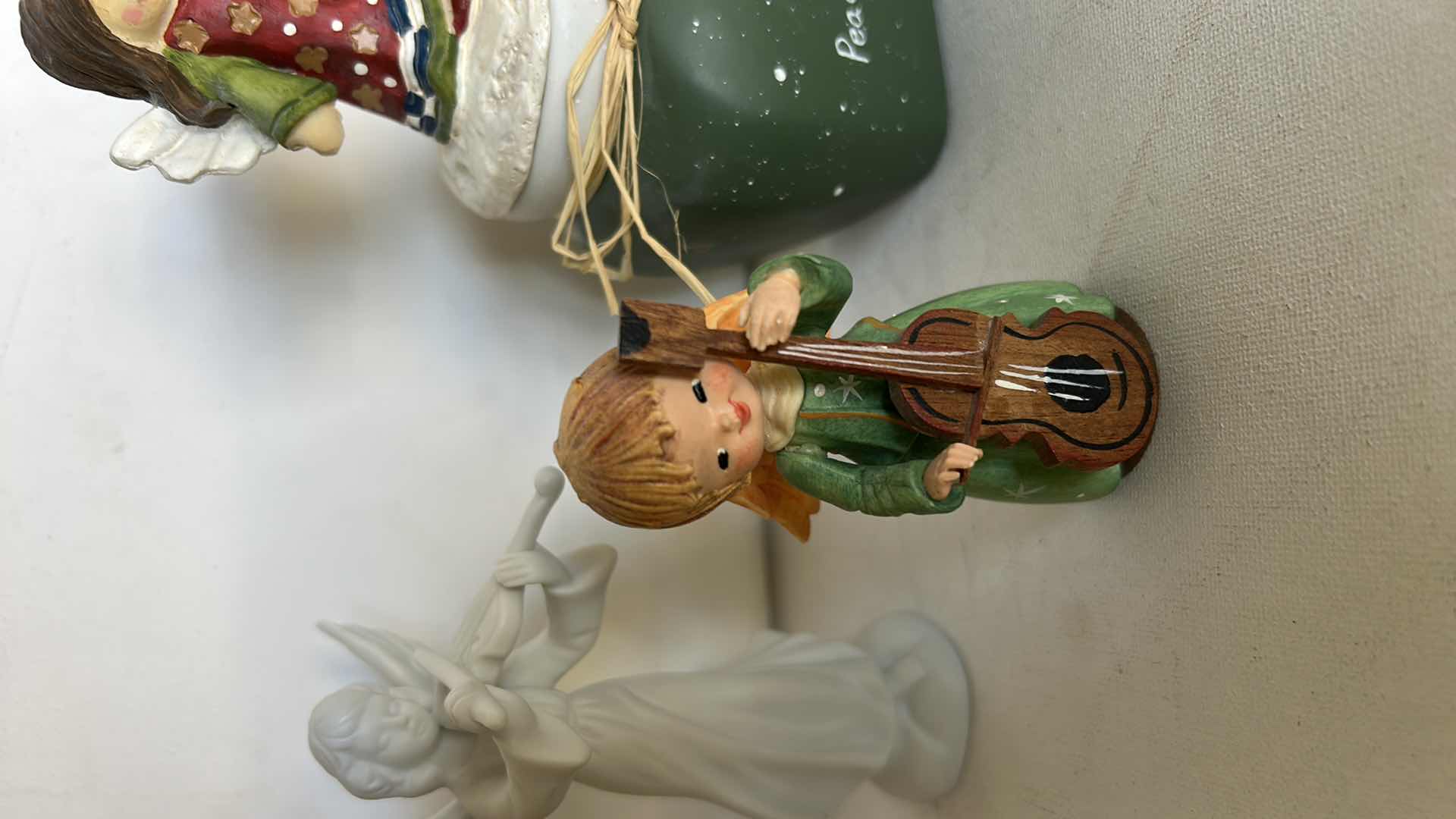 Photo 1 of 5 SMALL ANGEL FIGURINES (TALLEST H6.5”)