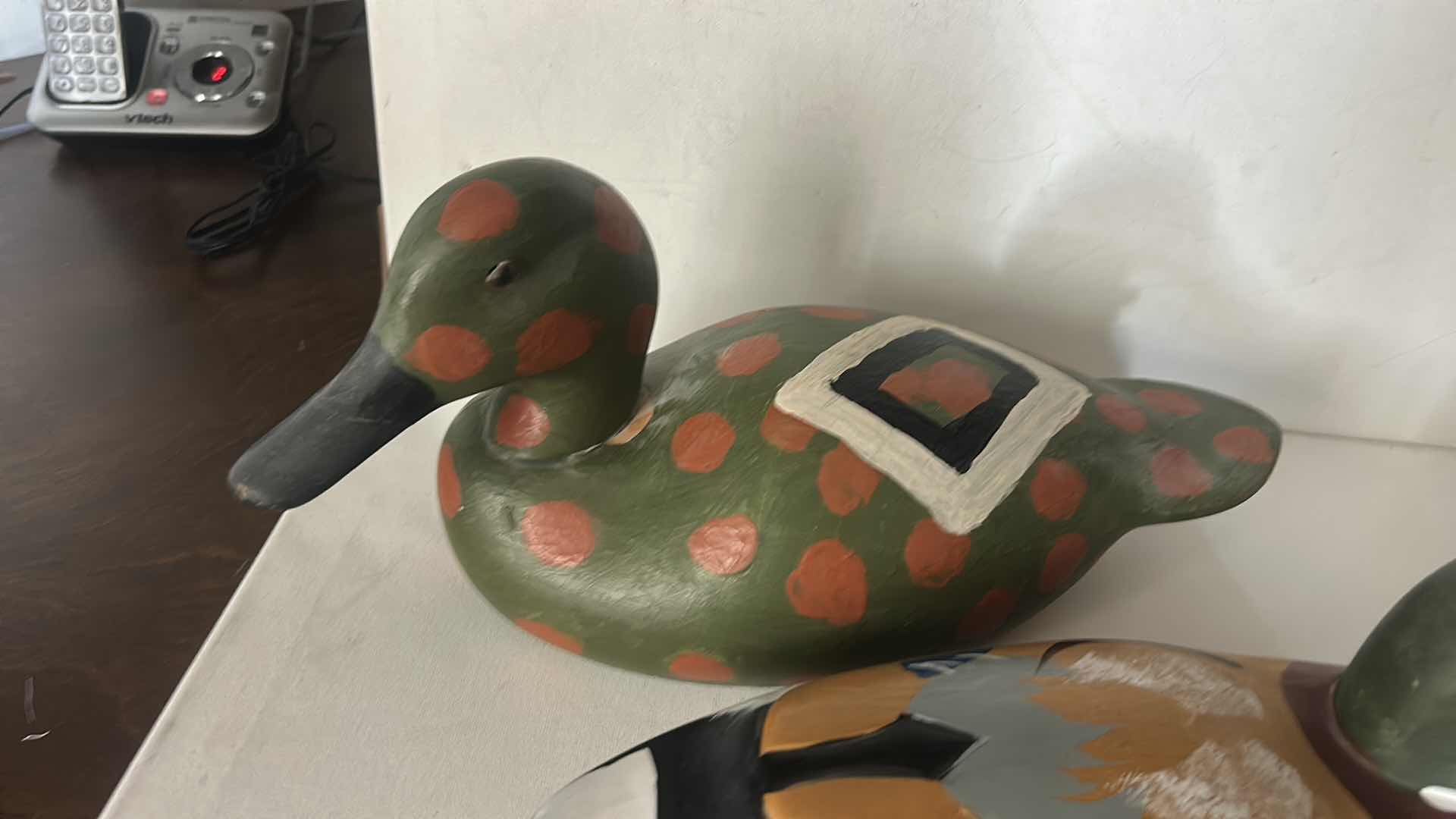 Photo 1 of 2 WOODEN DUCK DECOYS. 14”