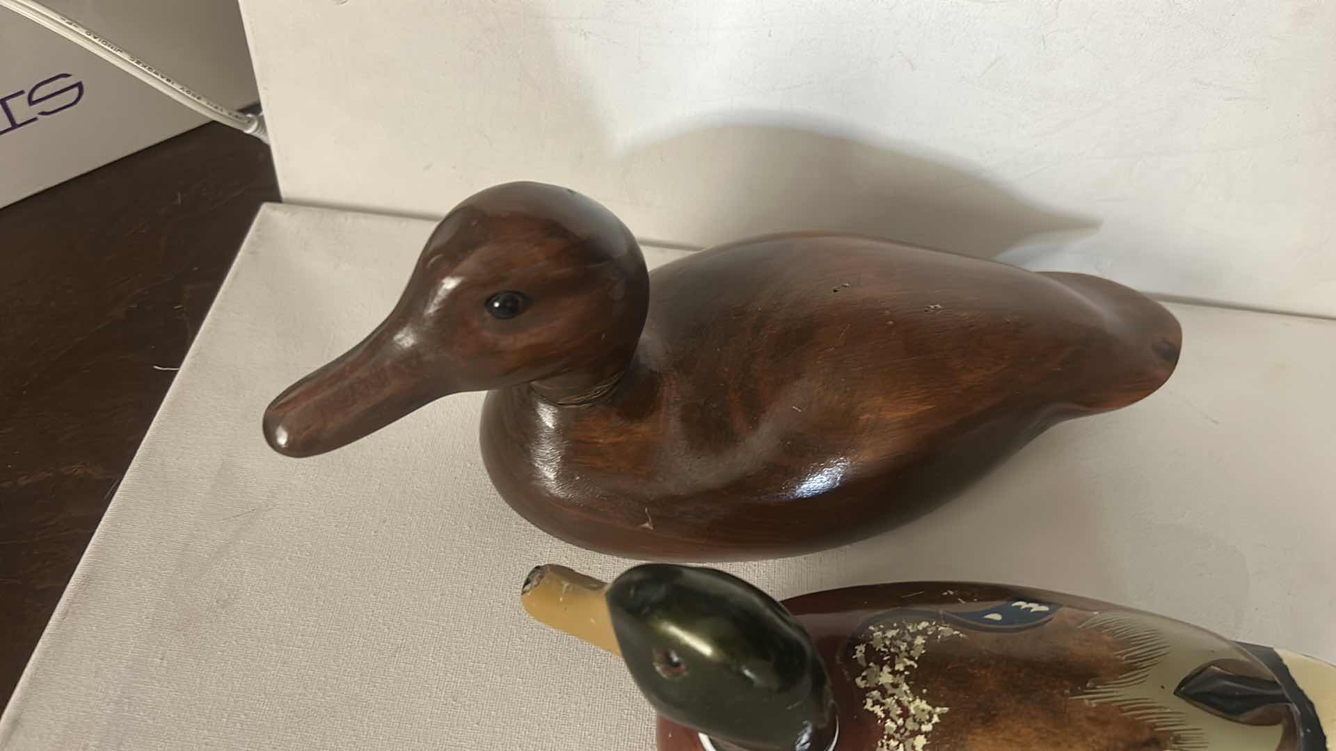 Photo 1 of 2 WOODEN DUCK DECOYS. 12”