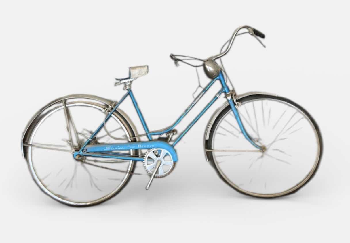 Photo 1 of VINTAGE SCHWINN BREEZE WOMEN’S BICYCLE IN SKY BLUE FINISH.