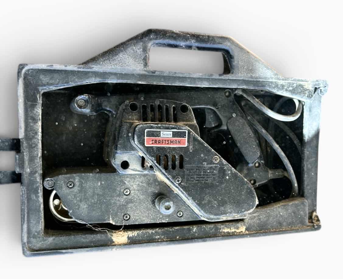 Photo 1 of CRAFTSMAN 3-INCH BELT SANDER WITH CARRY CASE