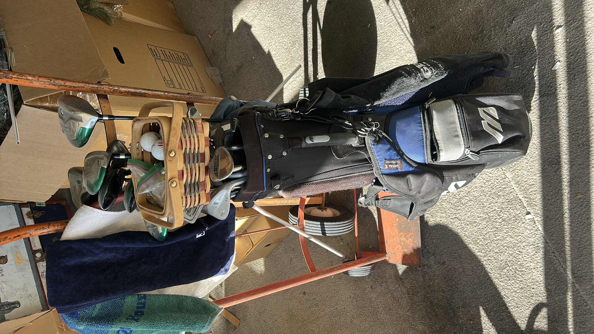 Photo 1 of GOLF BAGS, GOLF CLUBS AND ACCESSORIES