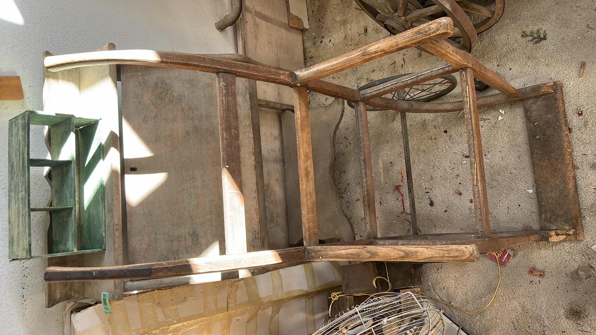 Photo 1 of PARTS FOR AN ANTIQUE MEDICAL CHAIR