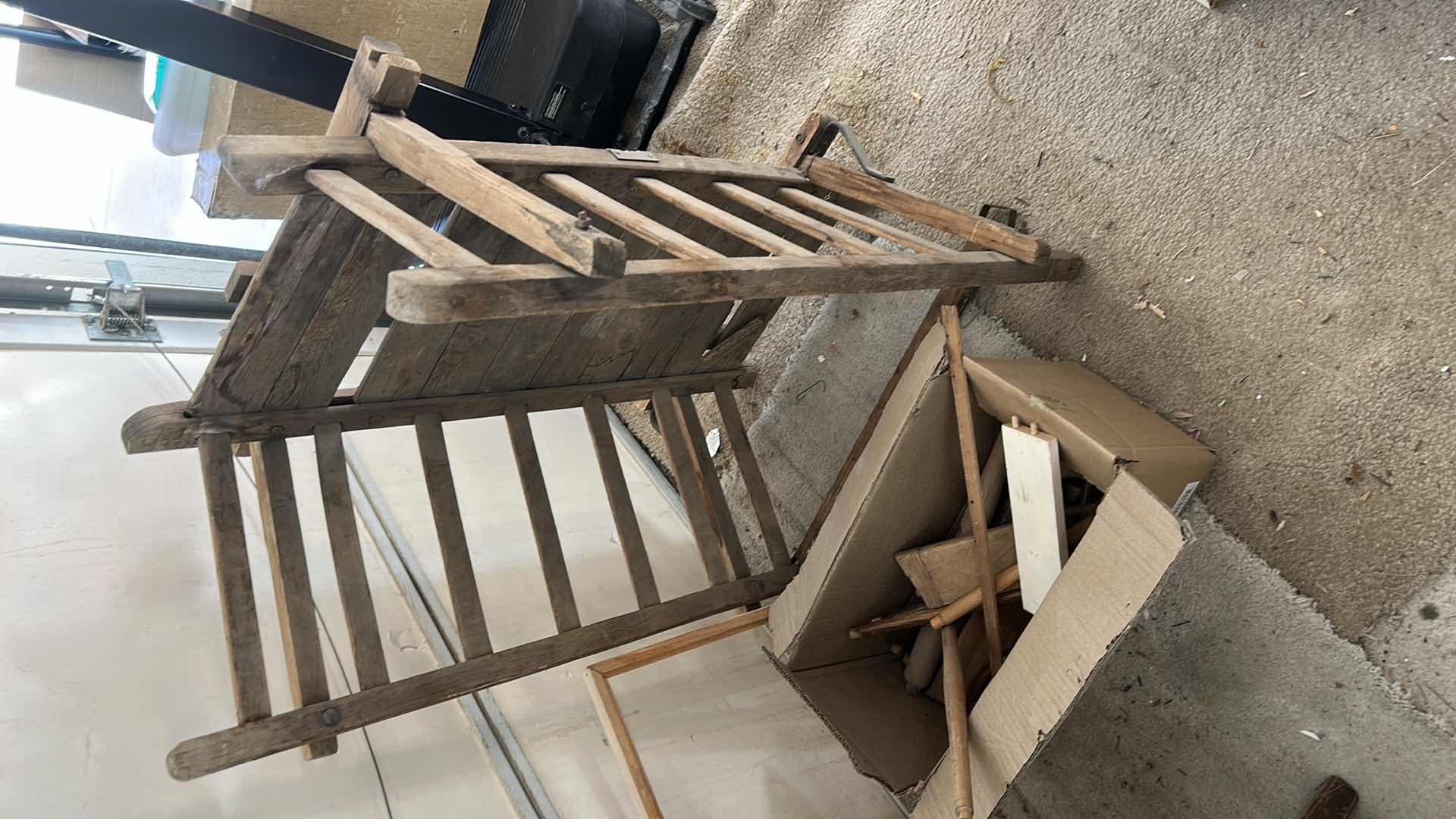 Photo 1 of PARTS FOR AN ANTIQUE MEDICAL CHAIR