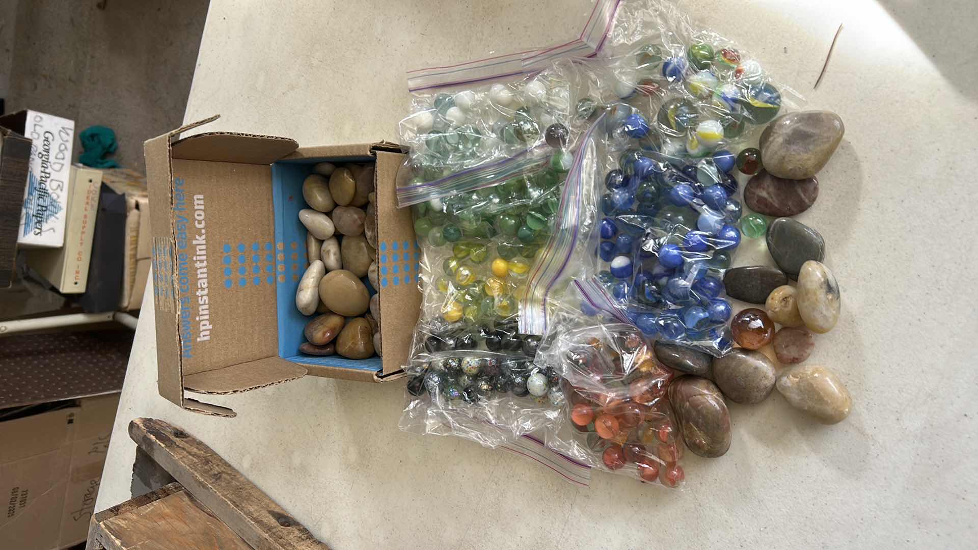 Photo 1 of MARBLES AND ROCKS