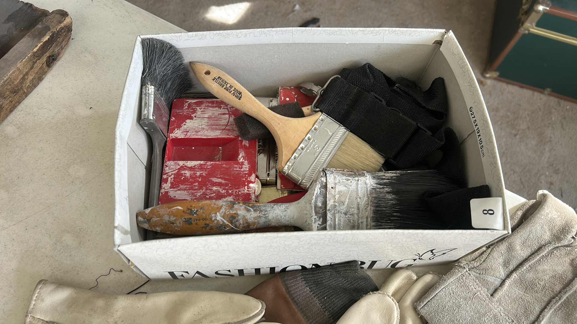 Photo 1 of BOX OF WORKMAN’S GLOVES