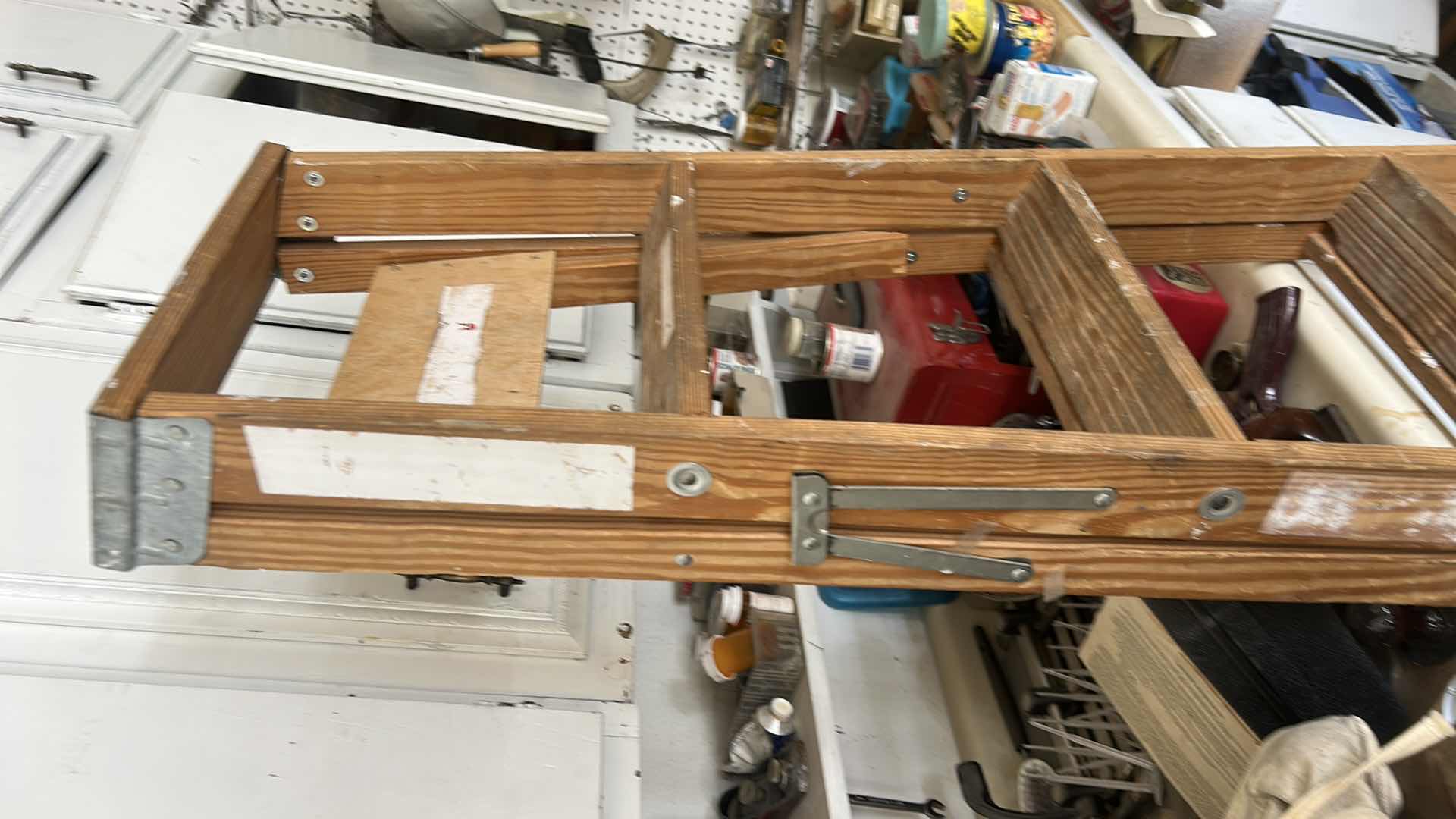 Photo 1 of 5’ WOODEN LADDER