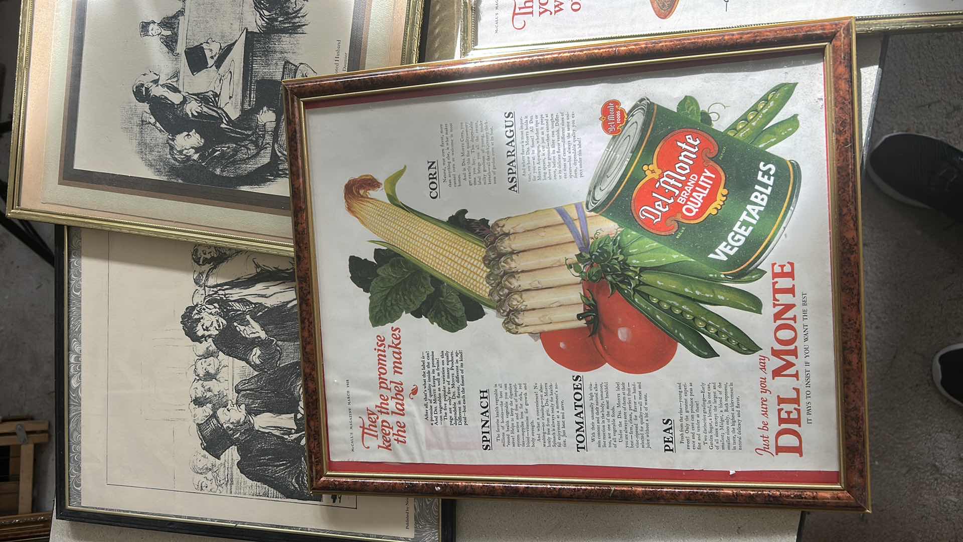 Photo 1 of 5 FRAMED ARTWORK PCS 12“ x H15“