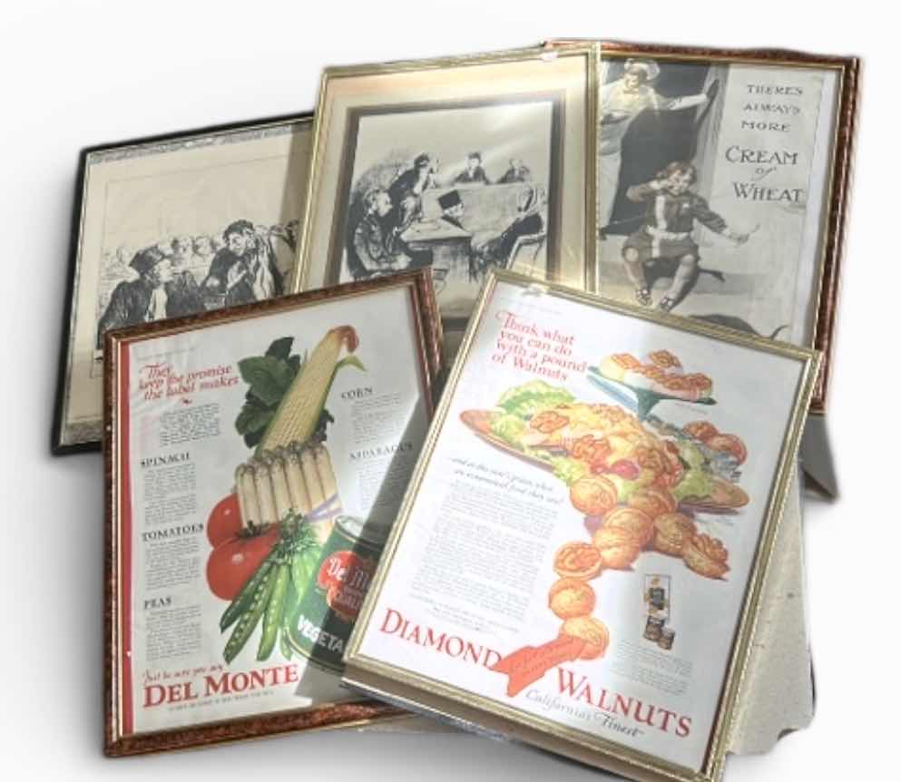 Photo 1 of 5 FRAMED ARTWORK PCS 12“ x H15“