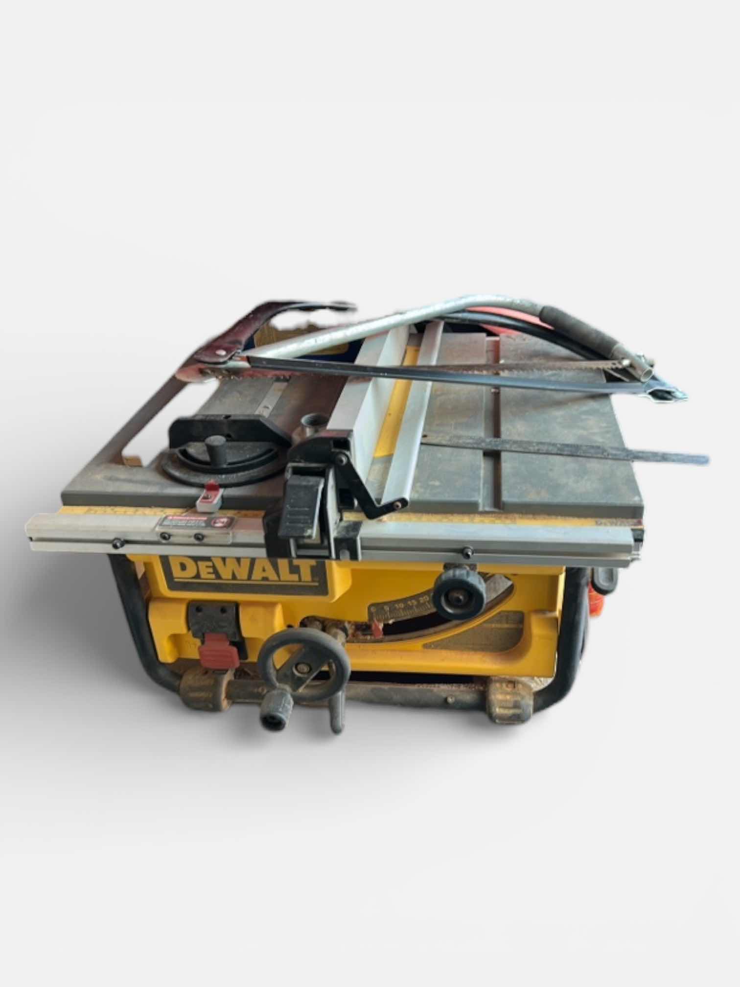 Photo 1 of DEWALT PORTABLE TABLE SAW.