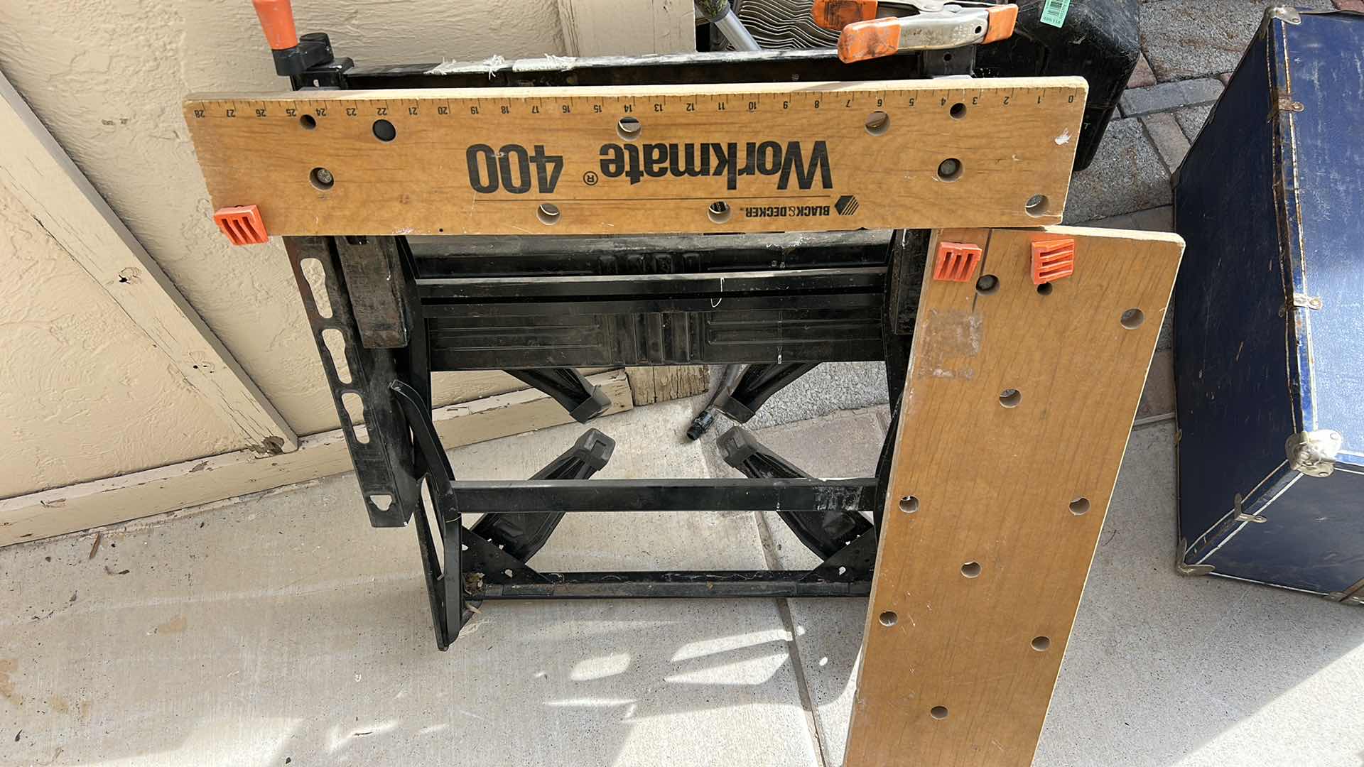 Photo 1 of BLACK & DECKER WORKMATE 400 FOLDING WORKBENCH