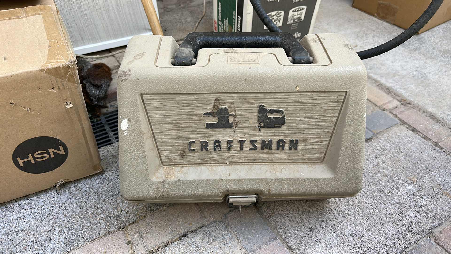Photo 1 of CRAFTSMAN 3-INCH BELT SANDER WITH ORIGINAL HARD CARRY CASE