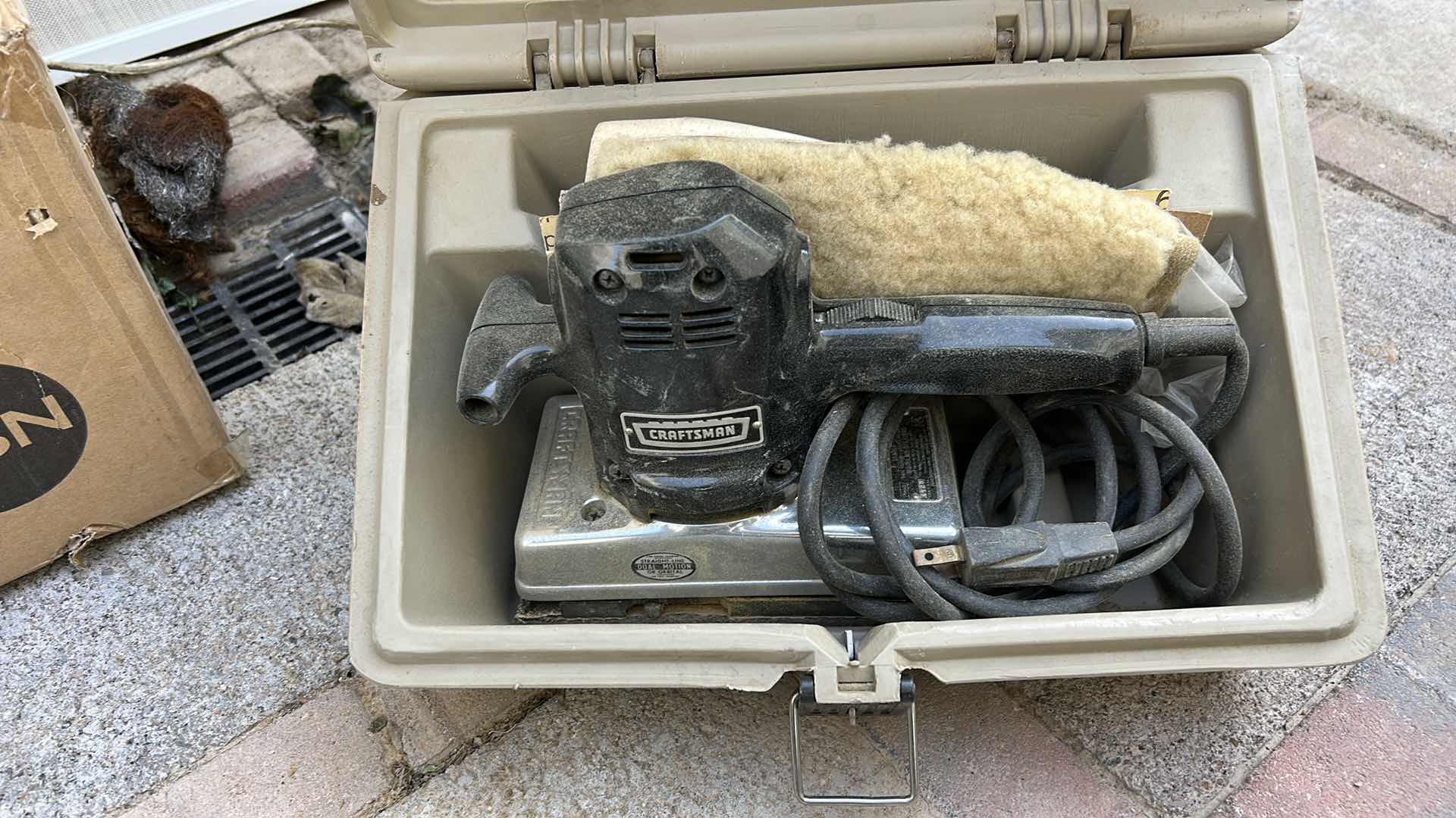 Photo 1 of CRAFTSMAN 3-INCH BELT SANDER WITH ORIGINAL HARD CARRY CASE