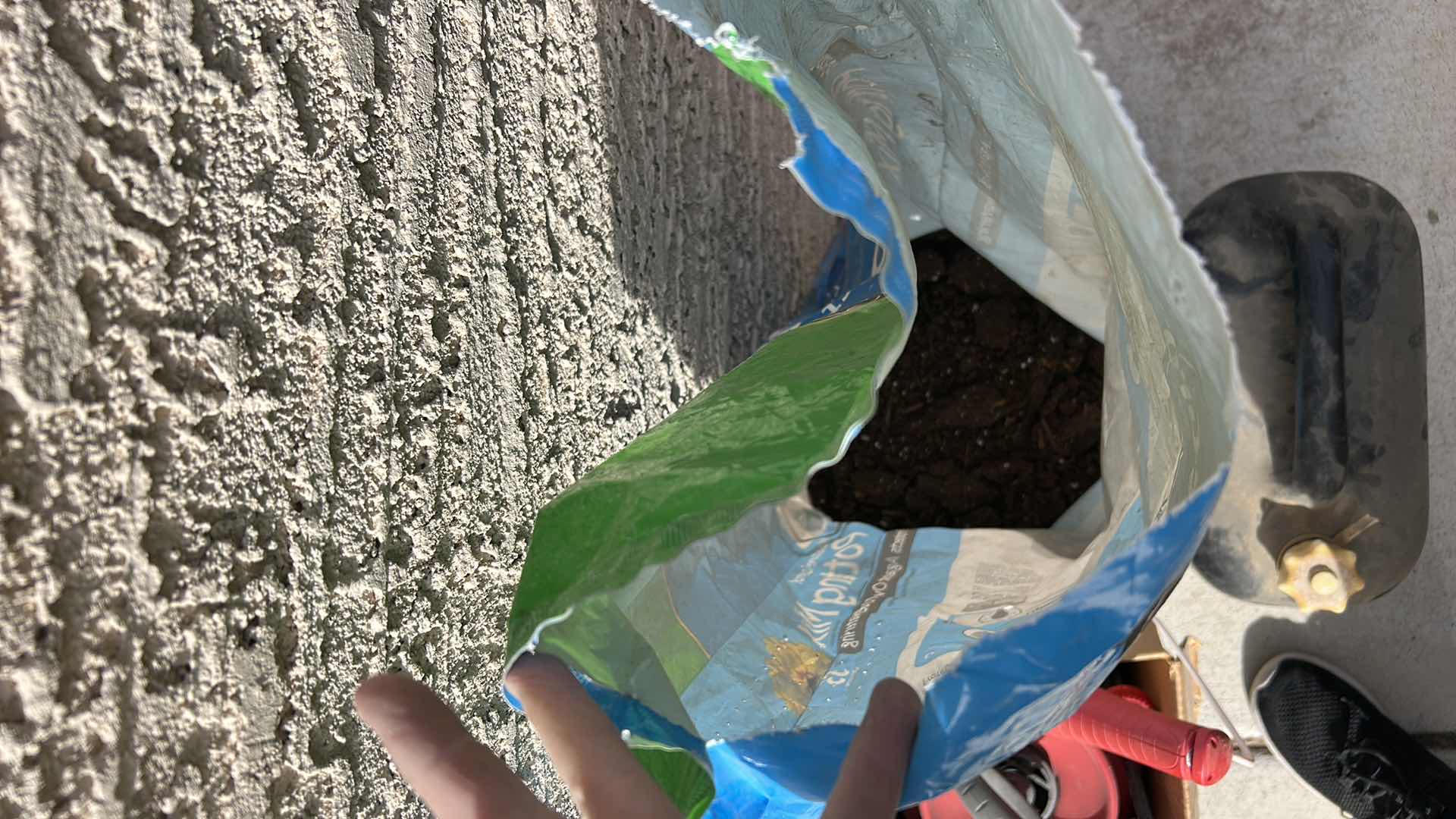 Photo 1 of GAS CONTAINER, POTTING SOIL, SPRAYER