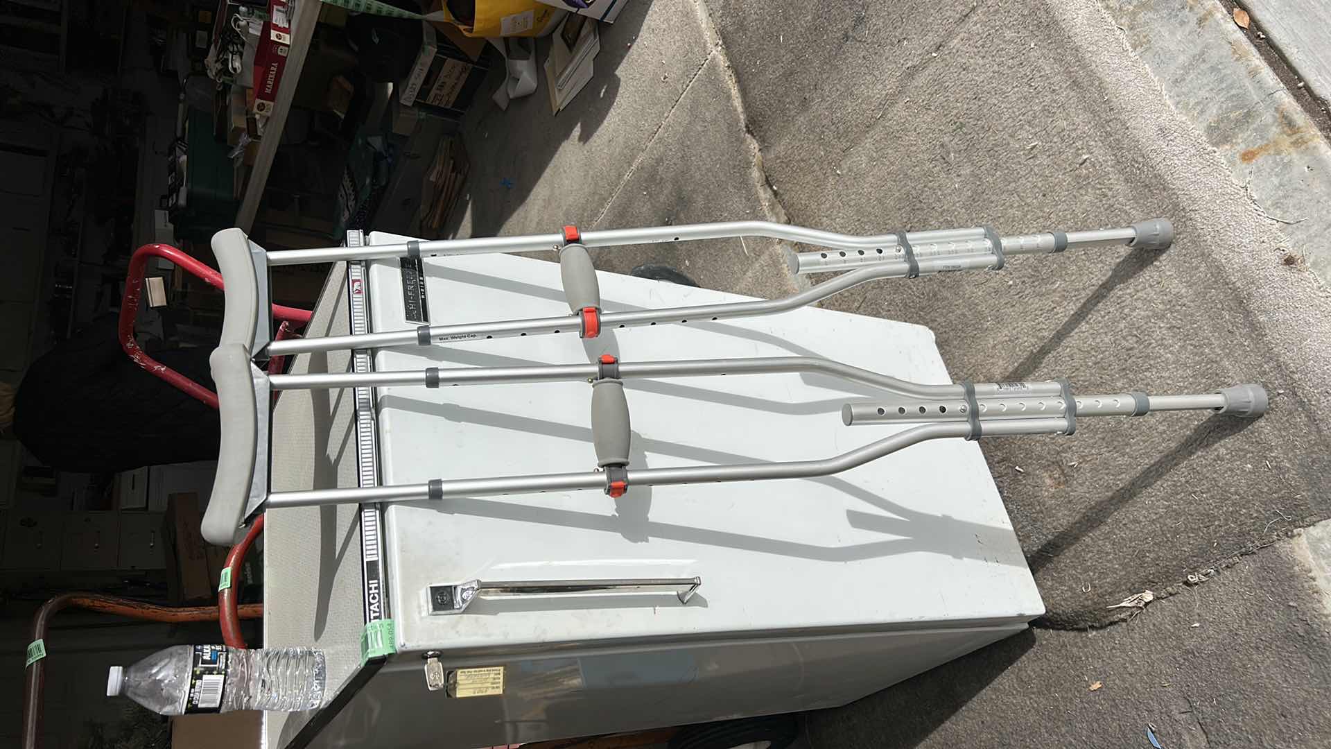 Photo 1 of PAIR OF CRUTCHES