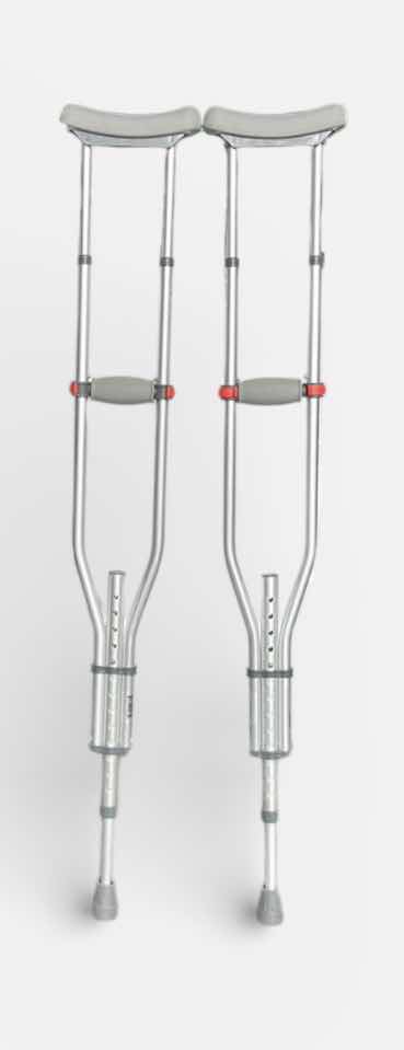 Photo 1 of PAIR OF CRUTCHES