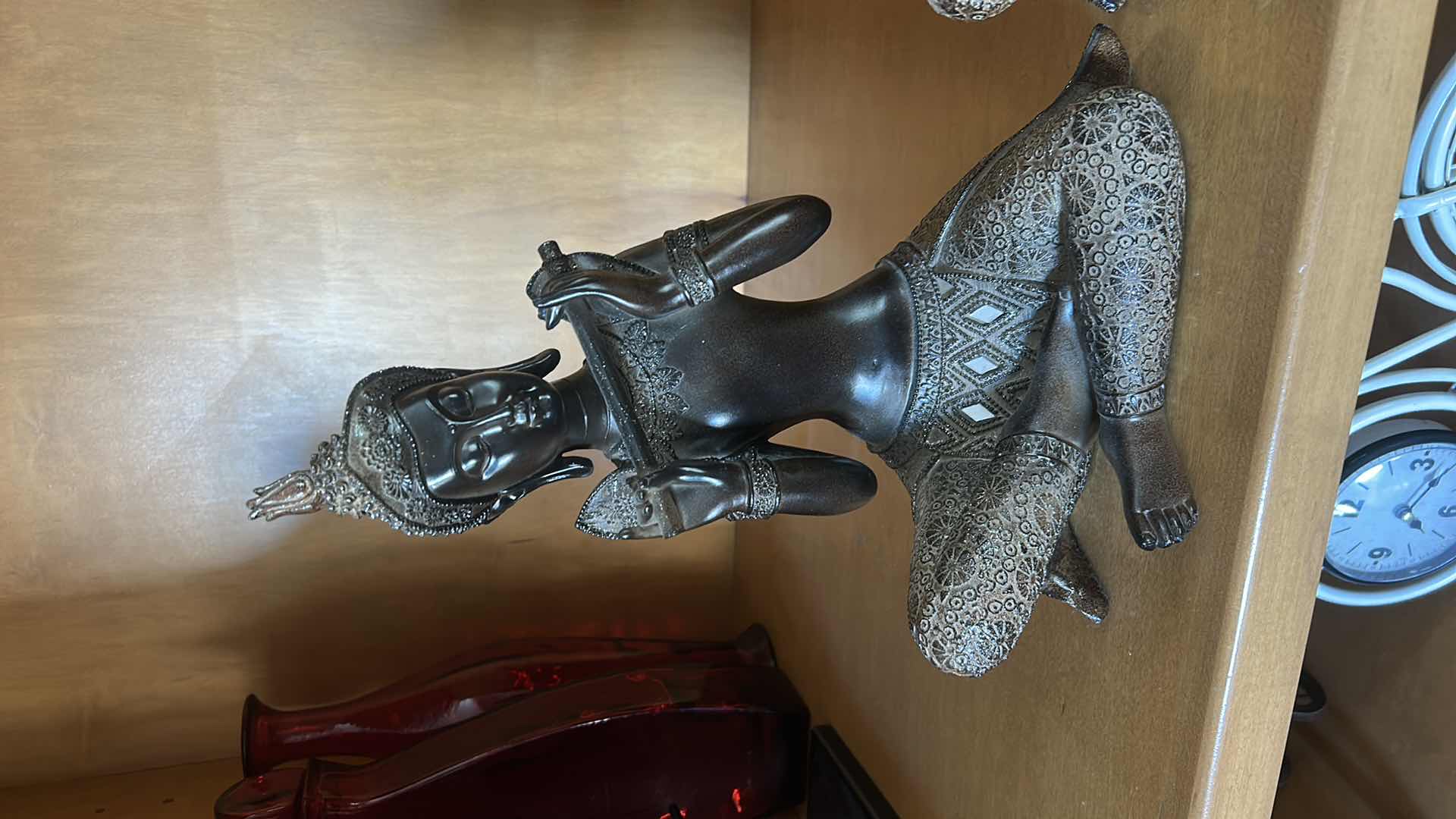 Photo 1 of 2 CERAMIC THAI FIGURINES H13 1/2”