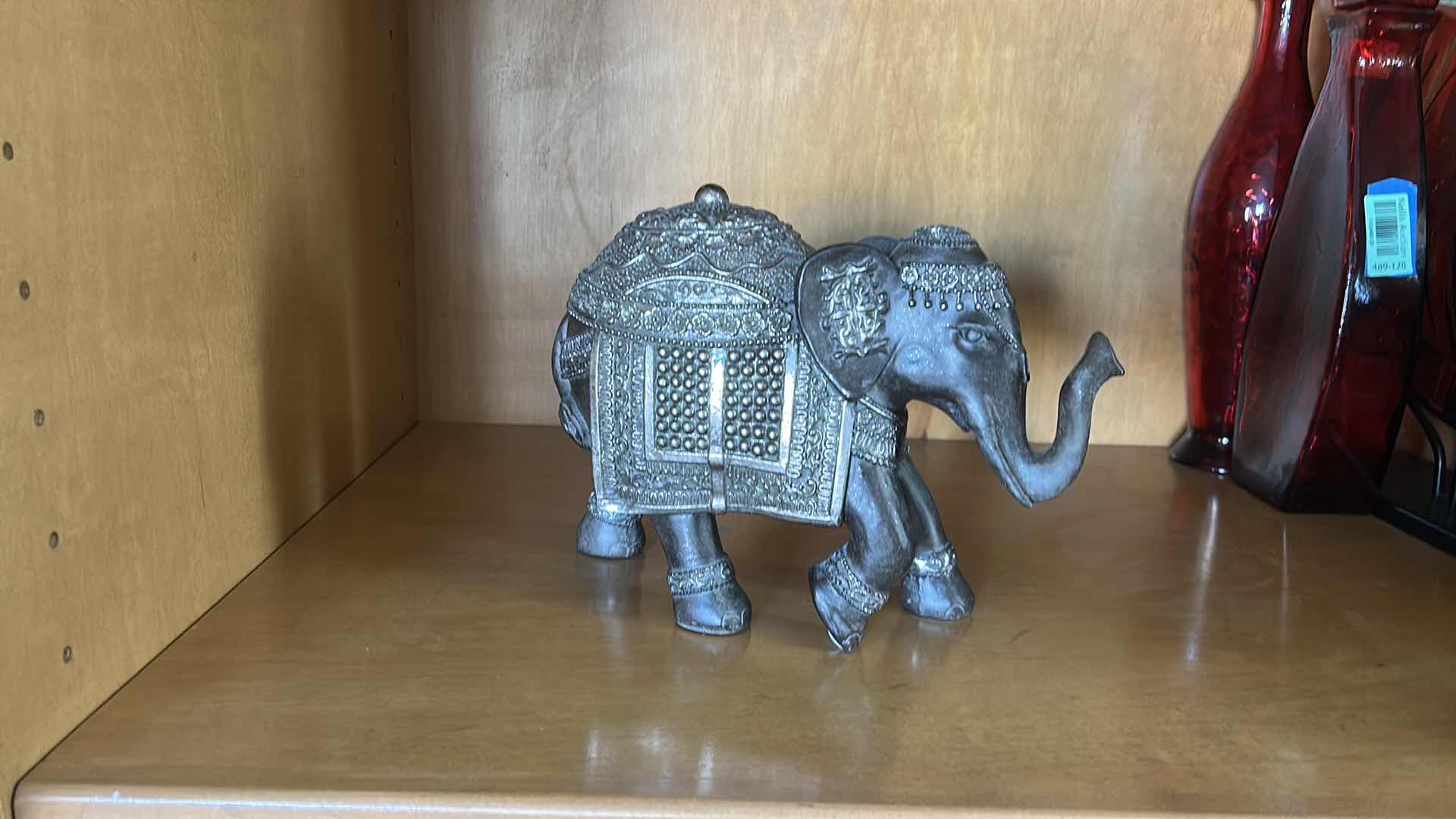 Photo 1 of DECORATIVE ELEPHANT FIGURINE H10”