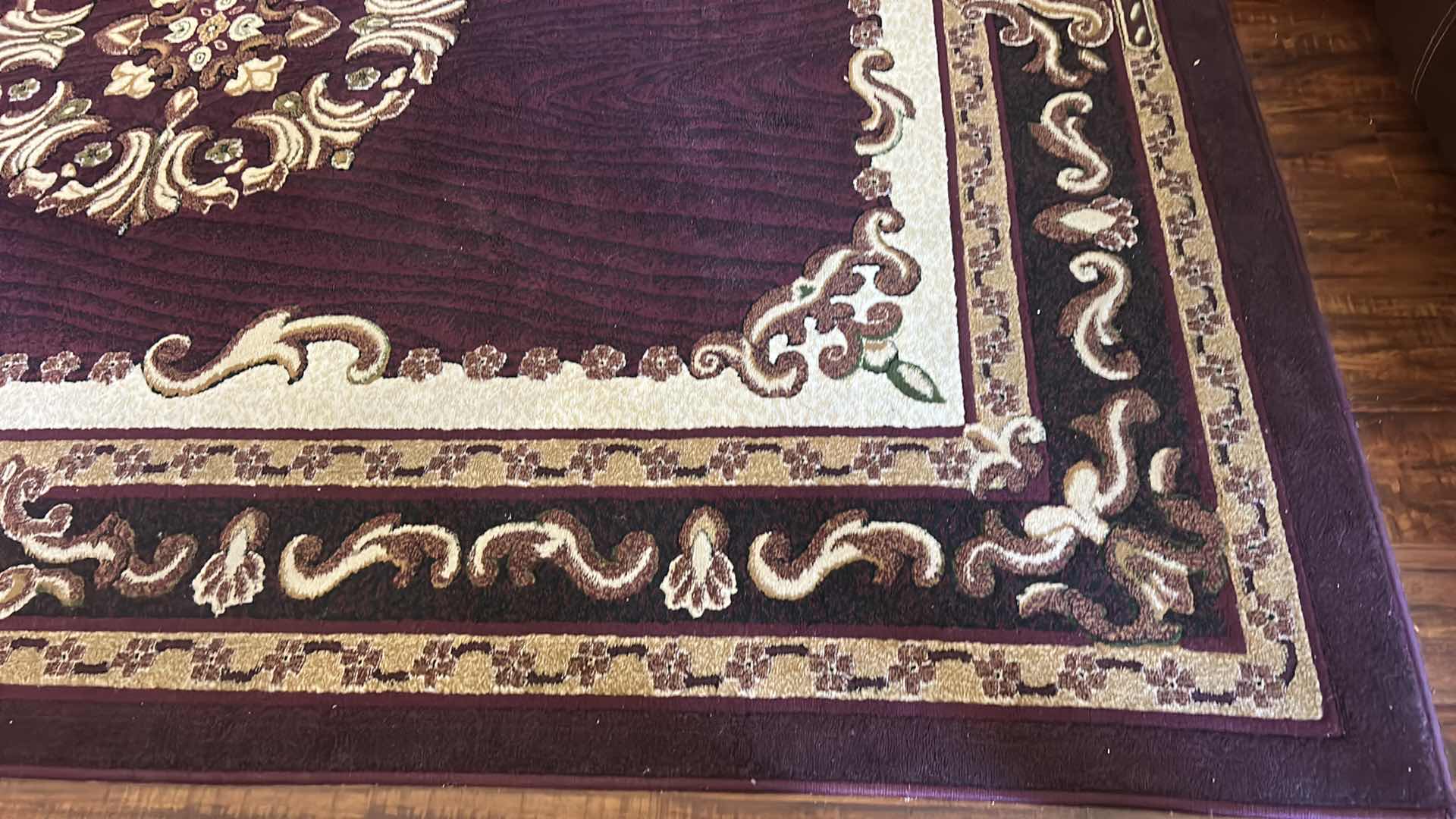 Photo 1 of LARGE AREA RUG: MAYAN COLLECTION
DESIGN: 419 SIZE: 7.10” X 10.6” T
COLOR: BURGUNDY