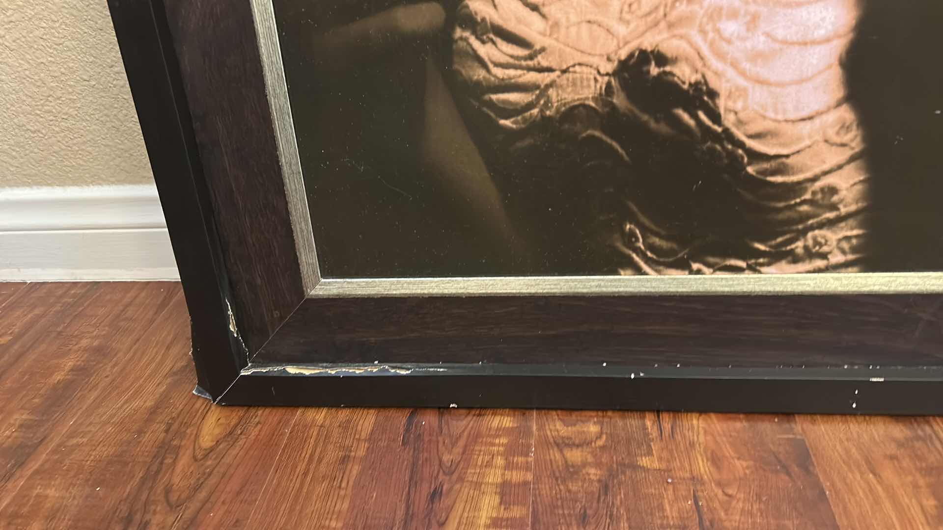 Photo 1 of LARGE FRAMED PRINT FEATURING A PORTRAIT OF MARILYN MONROE, ARTWORK 30 1/2“ x H42 1/2“