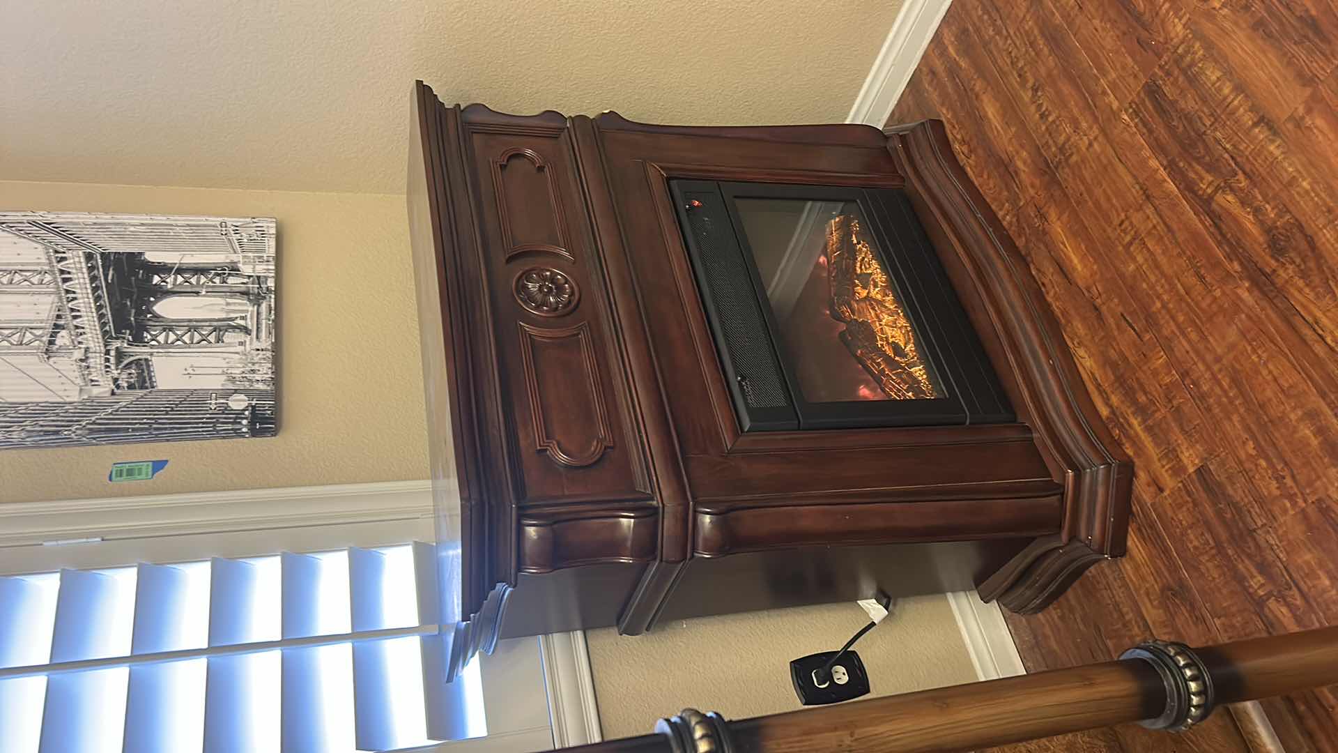 Photo 1 of FEBOFLAME ELECTRIC FIREPLACE & HEATER  42“ x 15“ x H42“