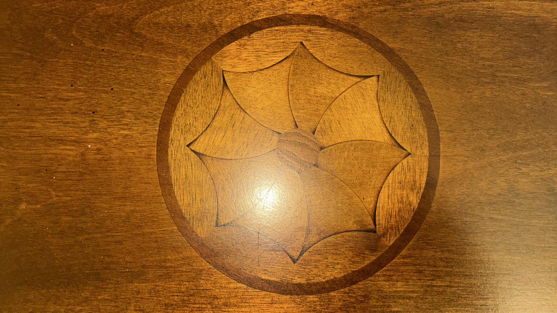 Photo 1 of WOOD SECRETARY DROP-LEAF DESK 36“ x 22“ x H44“