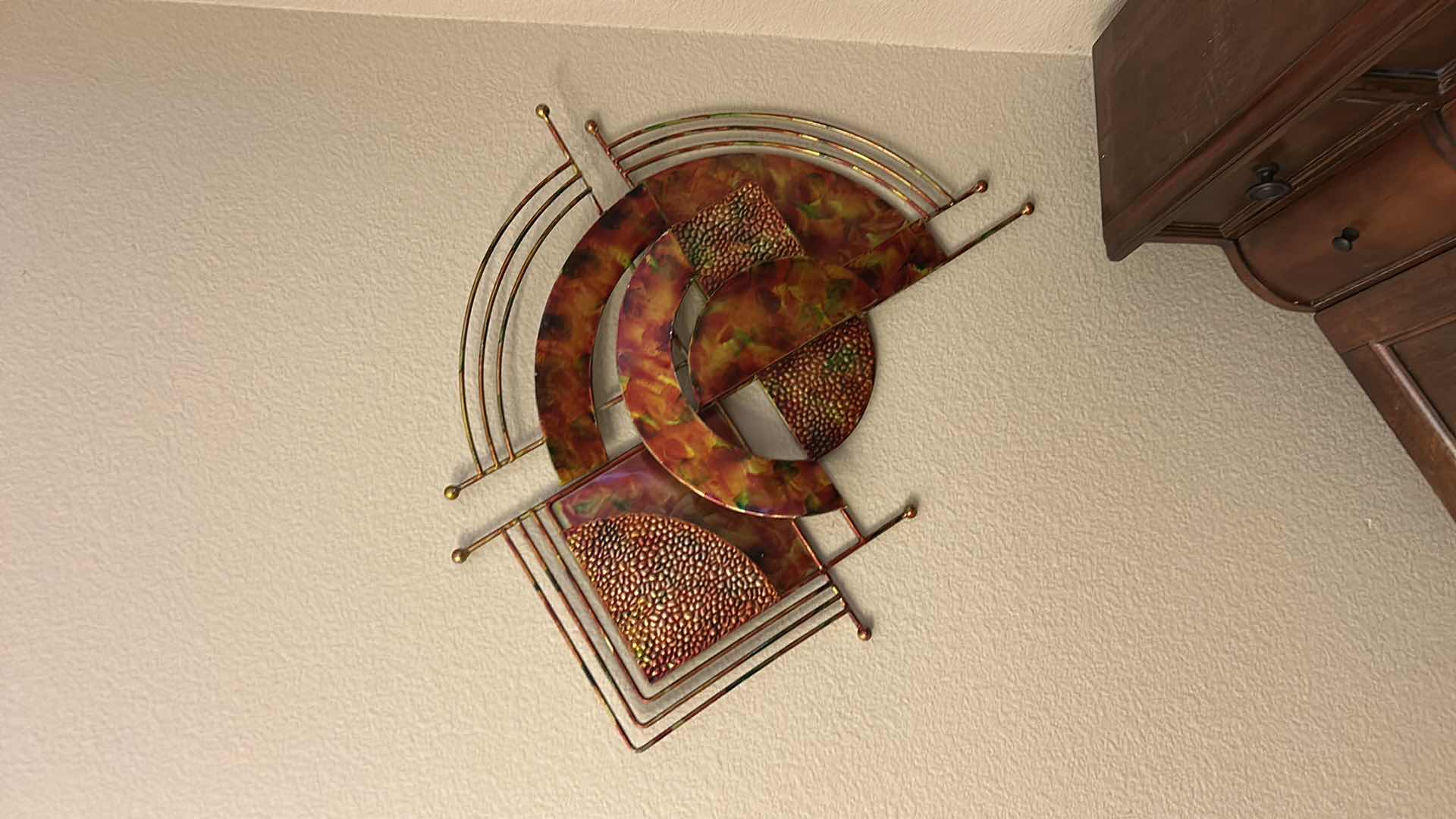 Photo 1 of METAL WALL DECOR 25” x H24”