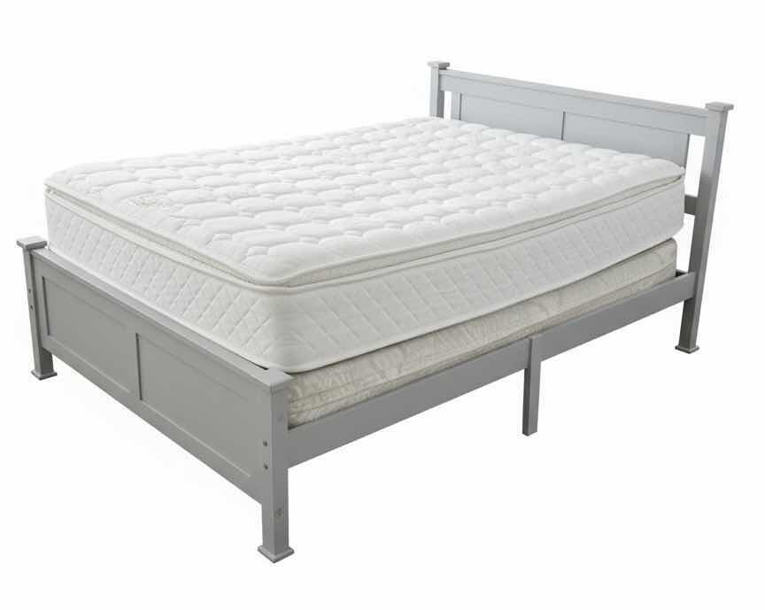 Photo 1 of FULL SIZE MATTRESS 53” x 74” AND WOOD HEADBOARD AND SURROUND