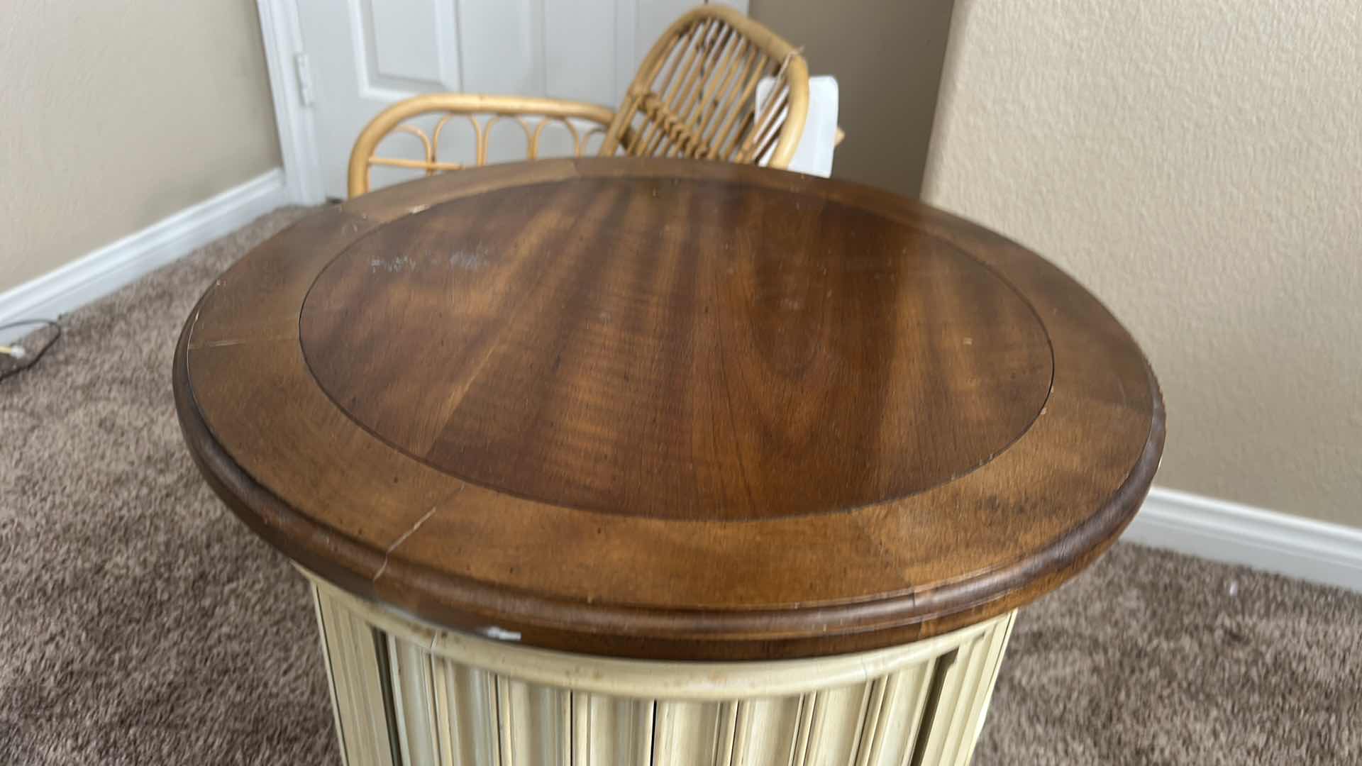 Photo 1 of VINTAGE WOOD CABINET 18 1/2” x 20 1/2”