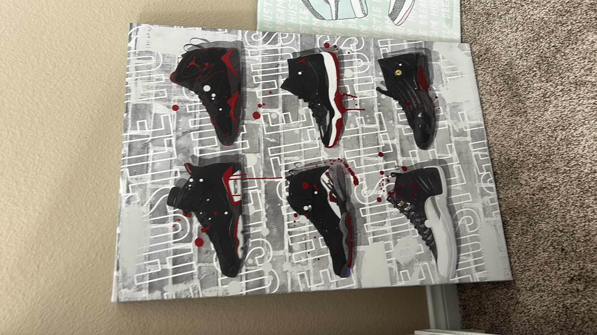 Photo 1 of 2 STRETCHED CANVAS CHILDS ARTWORK PCS (LARGEST 20” x HH28”)