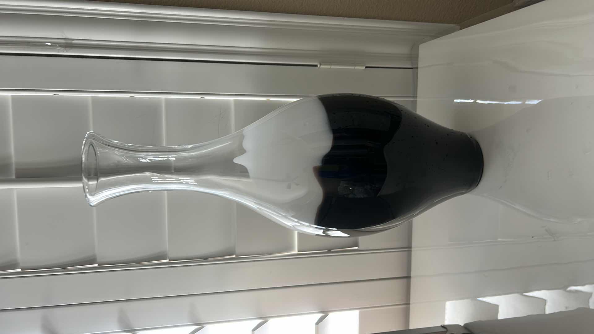 Photo 1 of GLASS VASE H18”