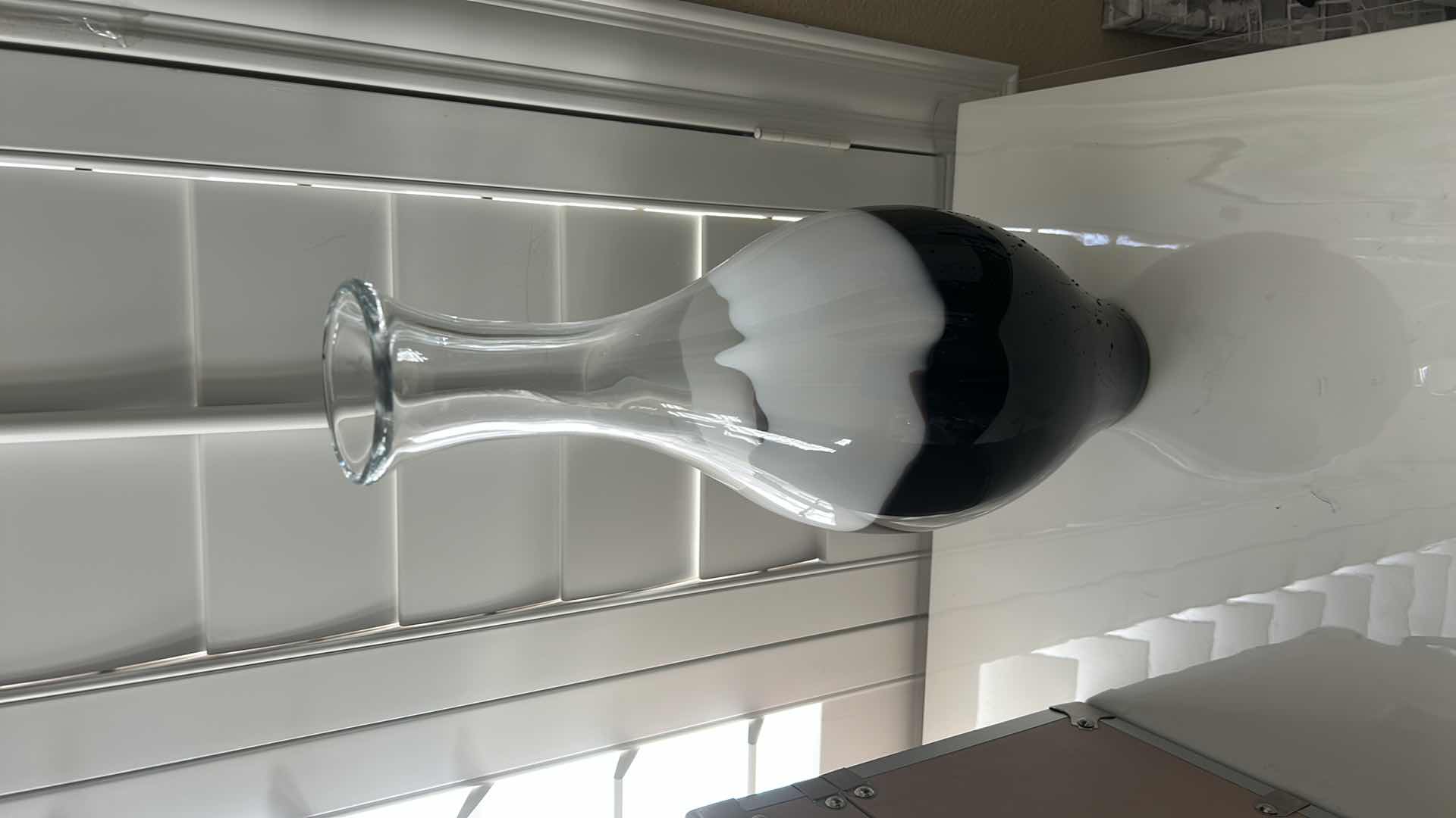 Photo 1 of GLASS VASE H18”