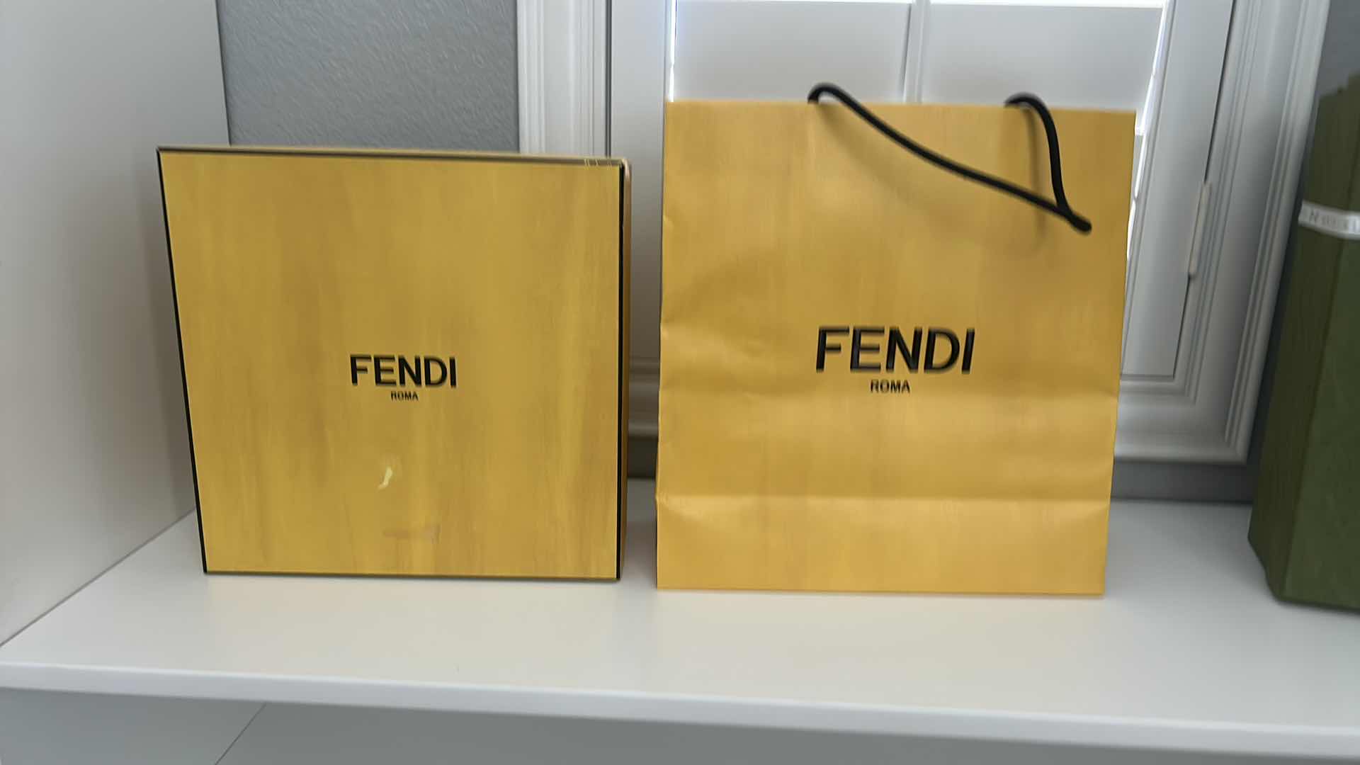 Photo 1 of FENDI GIFT BAG AND GIFT BOX