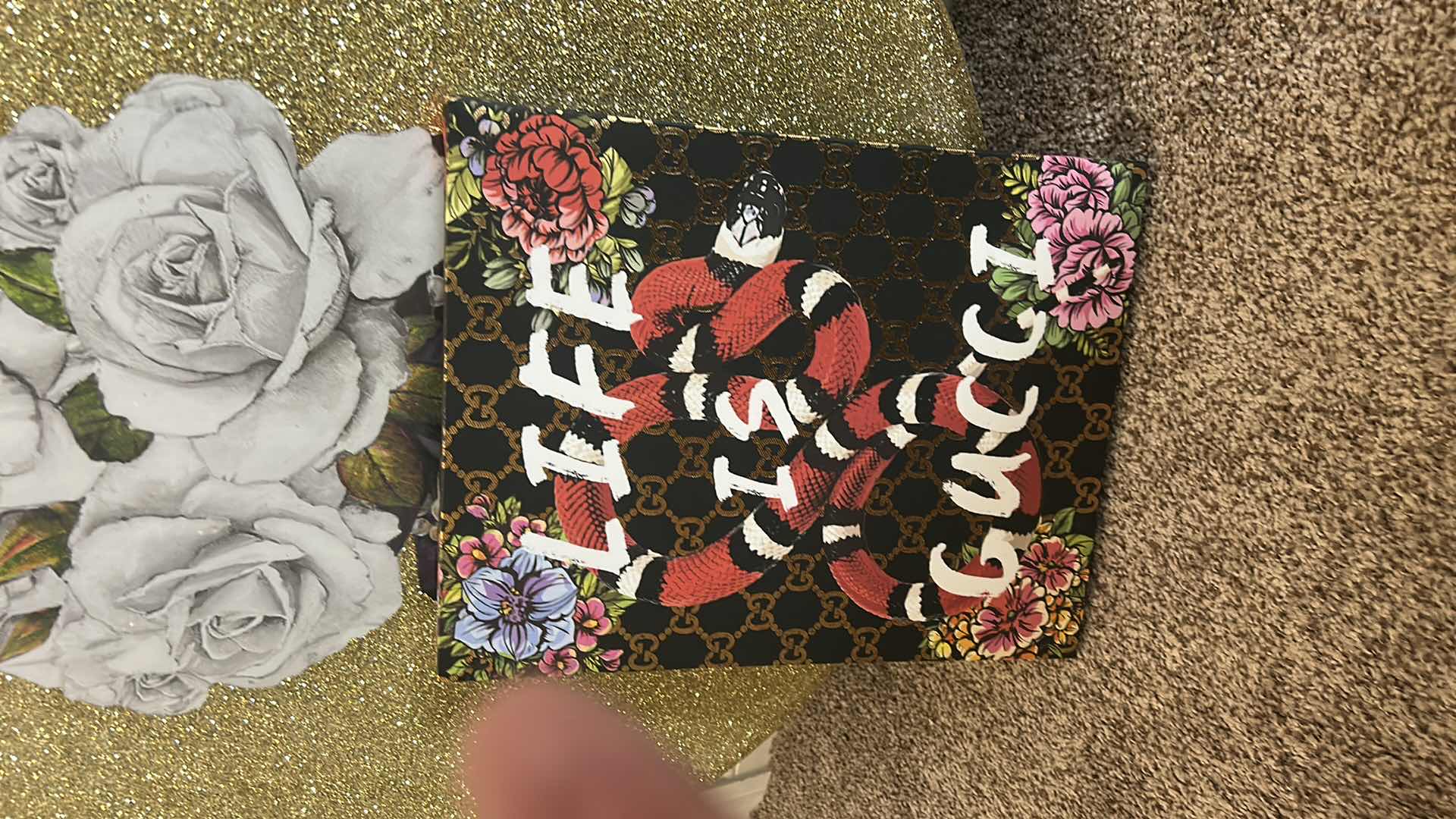 Photo 1 of 4 PC WALL DECOR DESIGNER ARTWORK (LARGEST 27”)