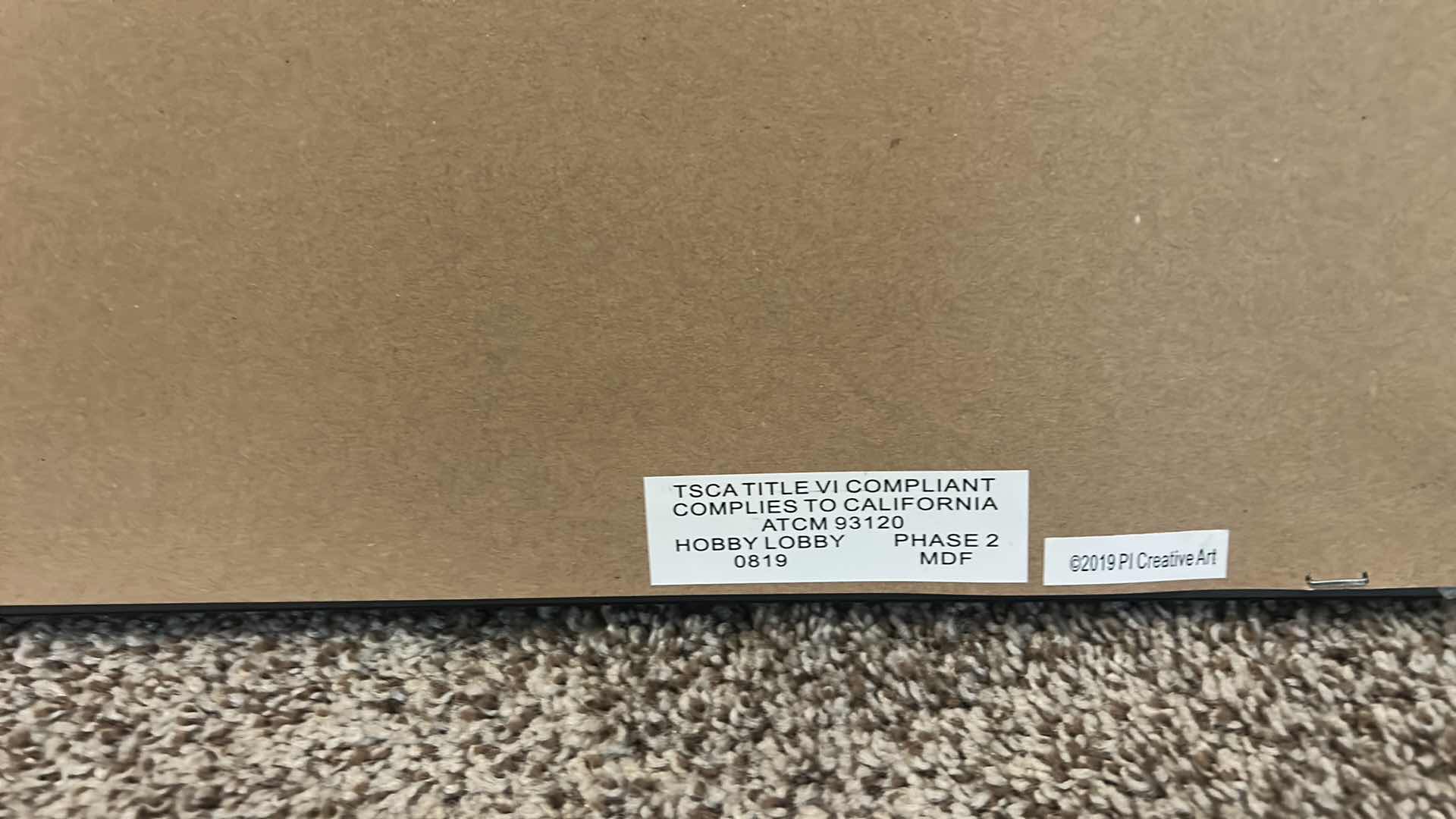 Photo 1 of 2 PC FRAMED RED UMBRELLA ARTWORK 16” X H20 1/2”