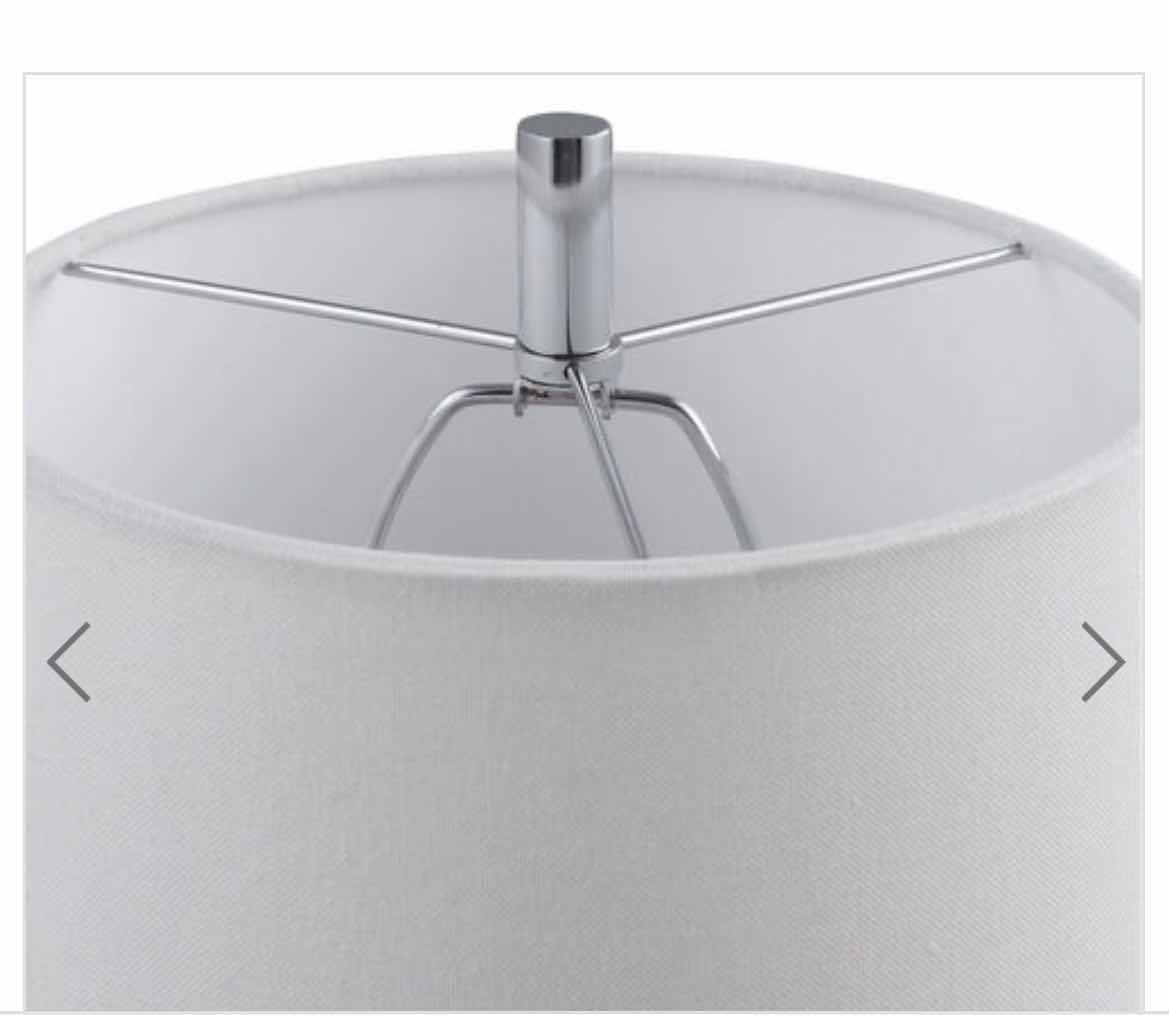 Photo 1 of UTTERMOST MAGNUS 36 INCH 150 WATT CHROME BUFFET LAMP