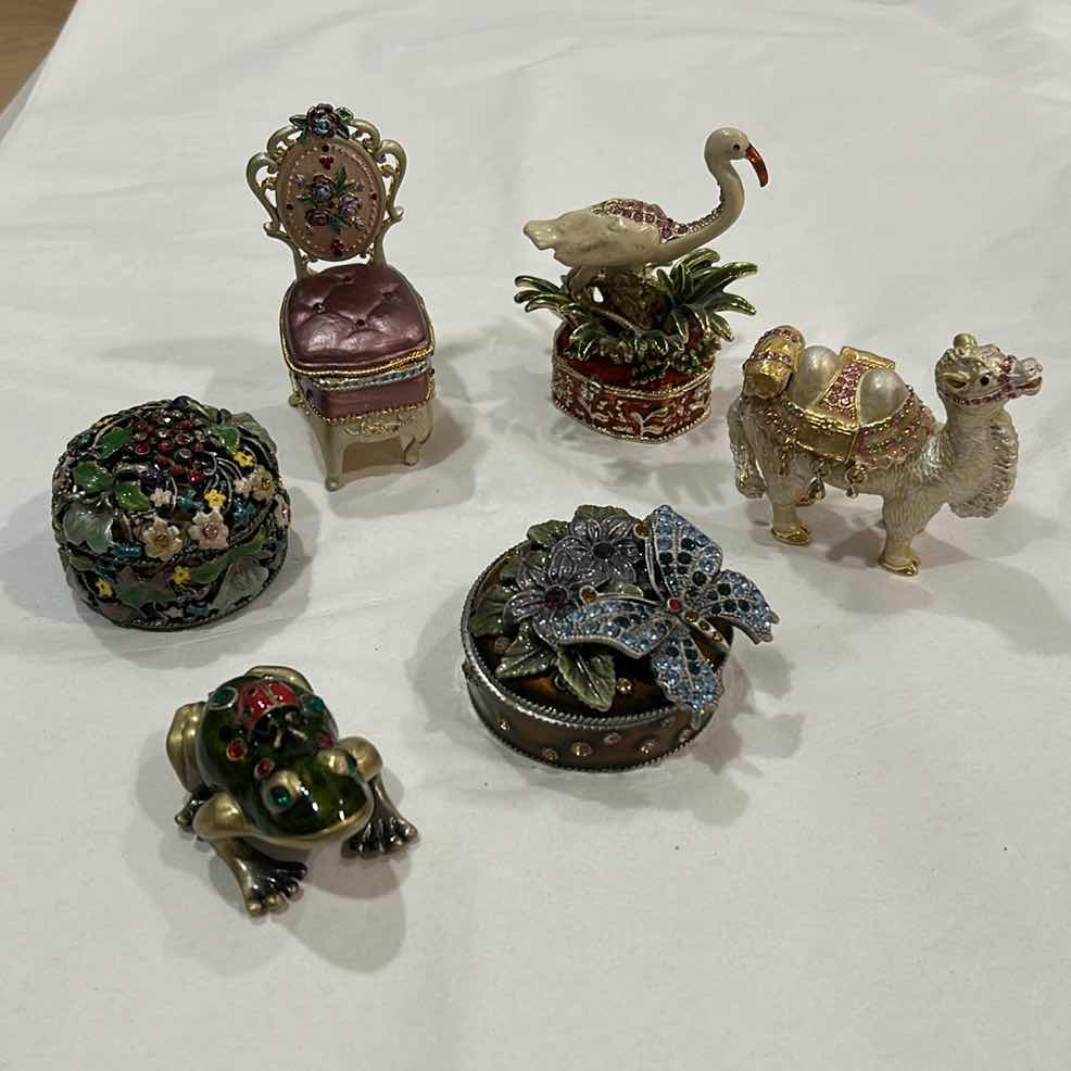 Photo 1 of 6 TRINKET BOXES $25 ea