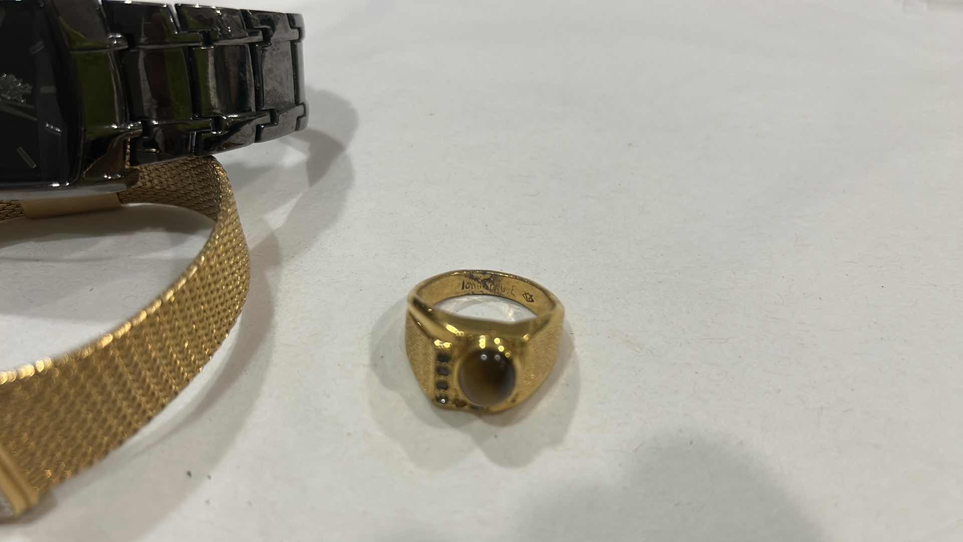 Photo 1 of MENS JEWELRY AND WATCH ASSORTMENT